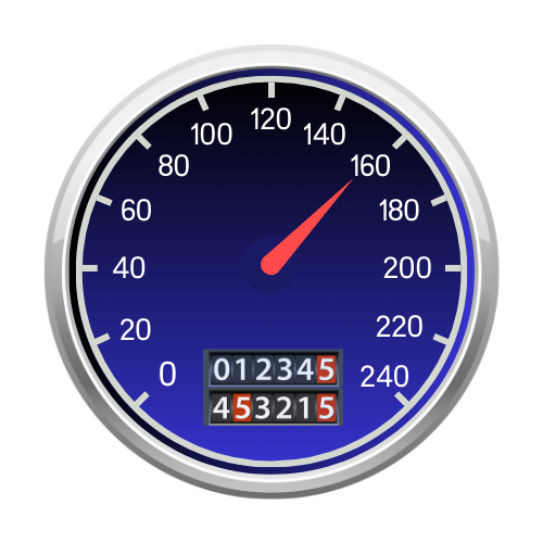 Mileage Icon