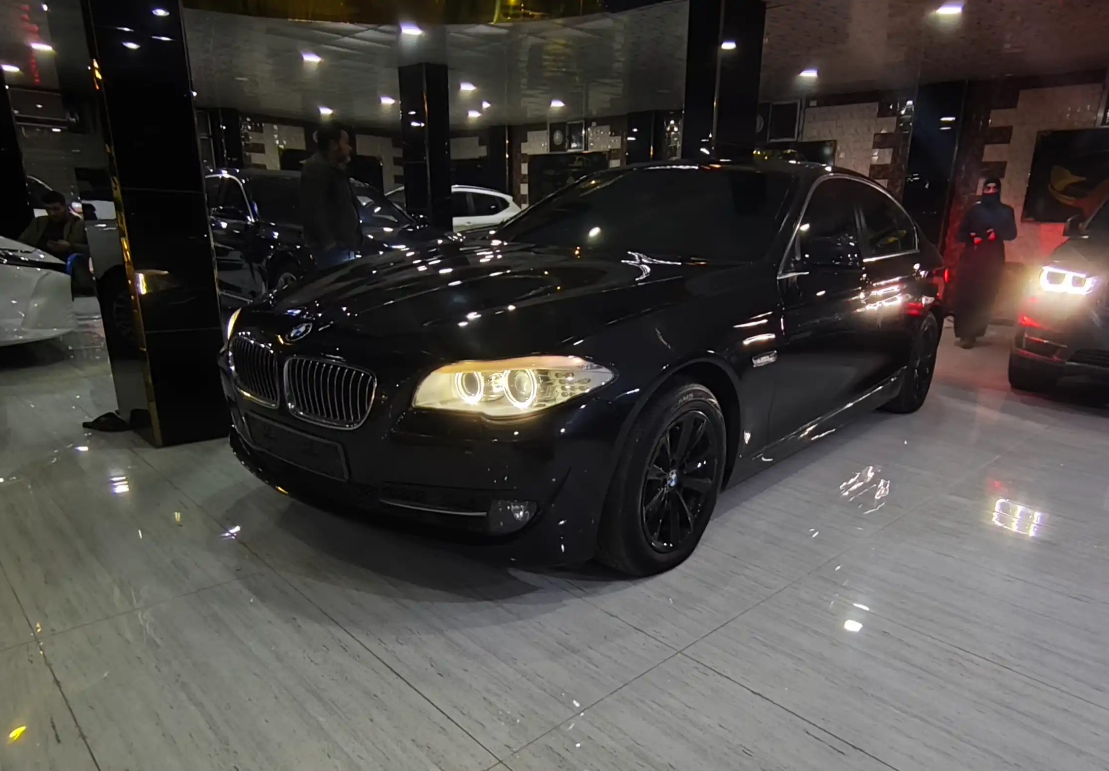 kilometrage car sale bmw 5 series 520d sedan used 2012 aleppo kd card image