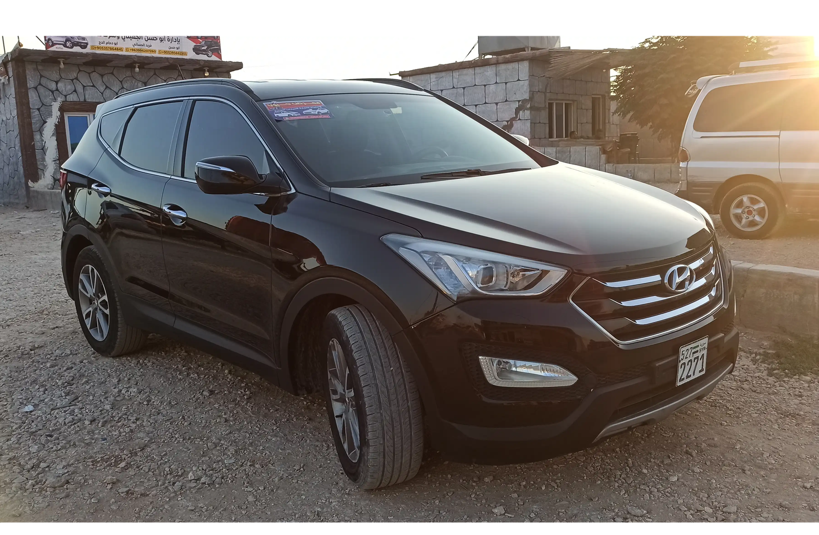kilometrage car sale hyundai santa fe evgt suv used 2013 aleppo za image