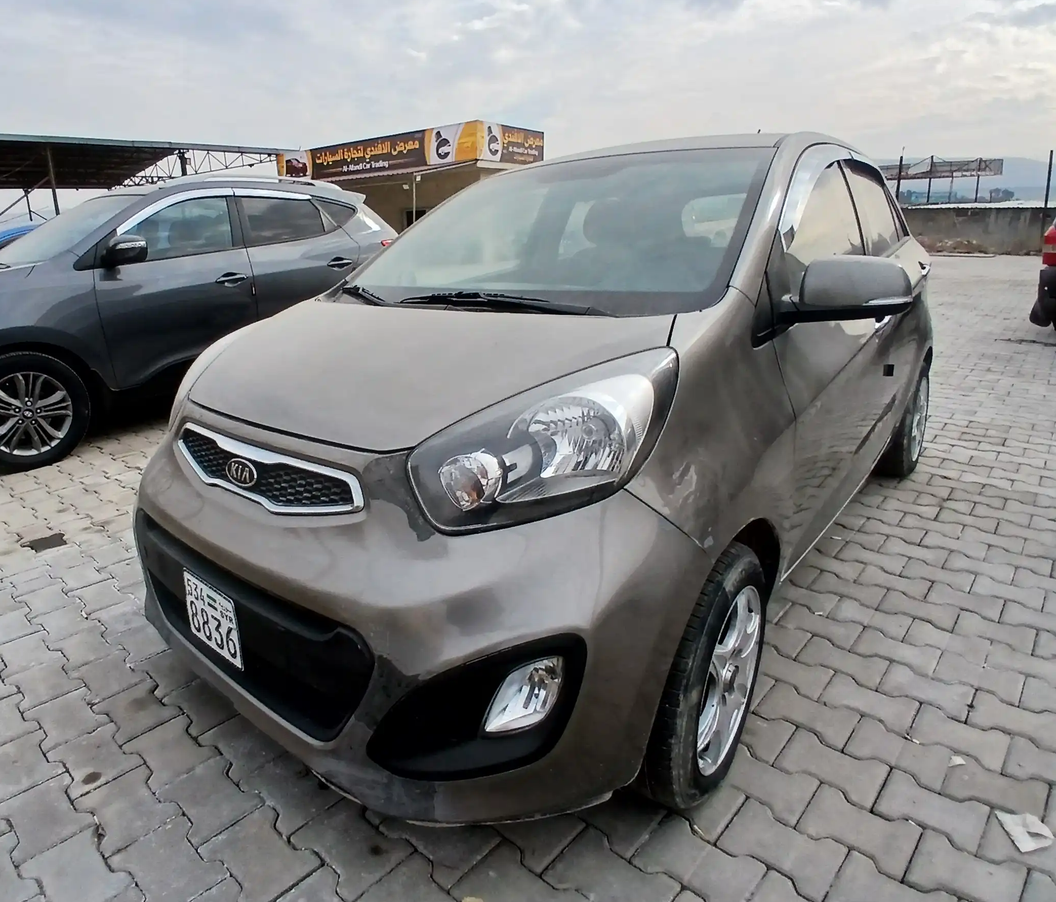 kilometrage car sale kia morning standard hatchback used 2013 aleppo zt image