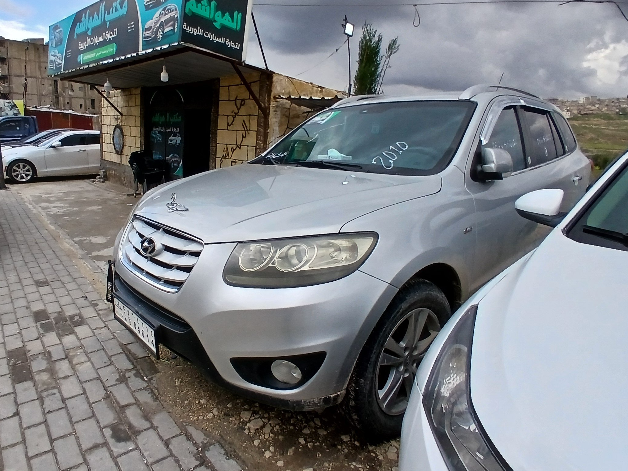 kilometrage car sale hyundai santa fe clx suv used 2010 aleppo fj image