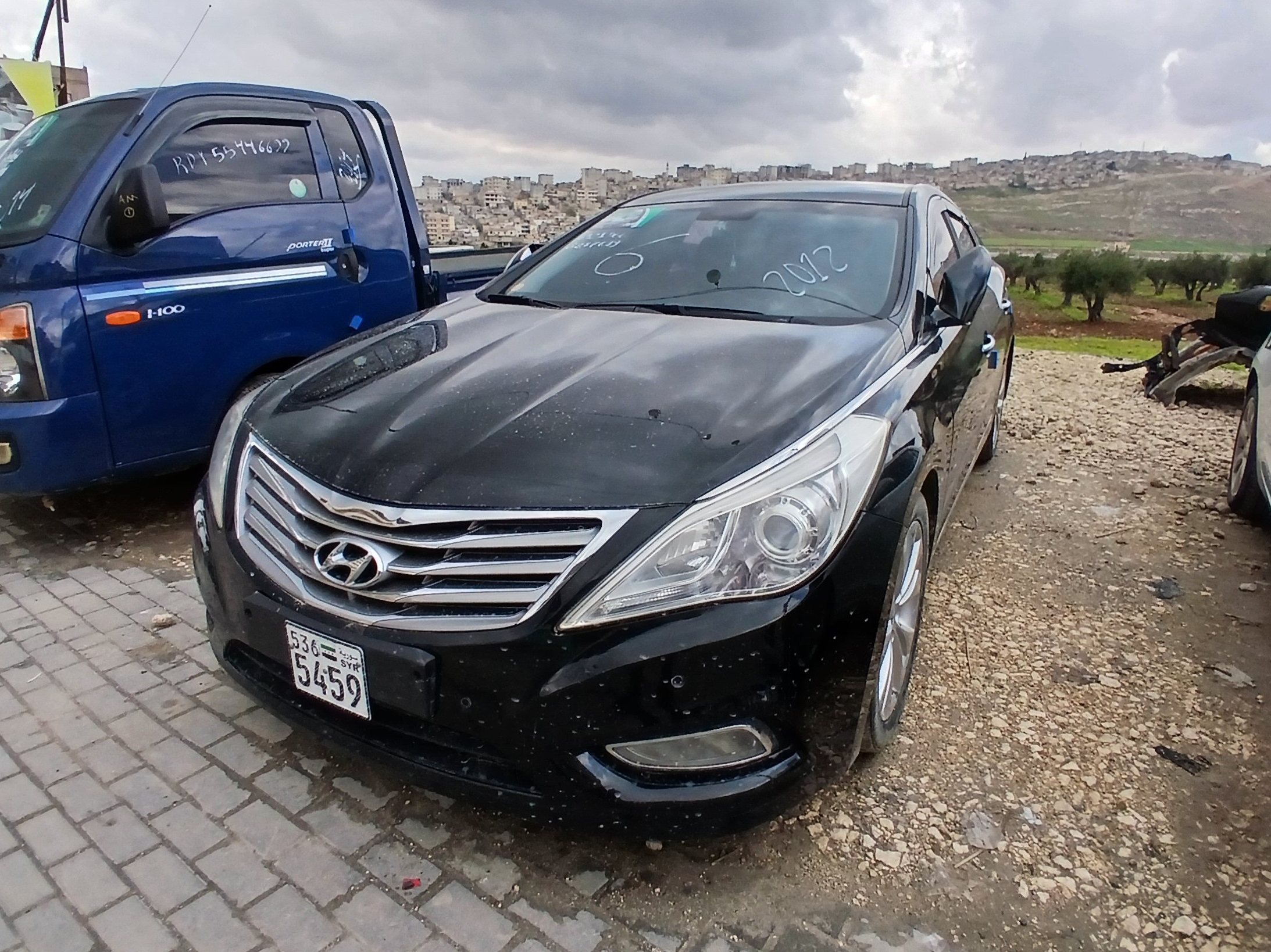 kilometrage car sale hyundai grandeur hg 300 sedan used 2012 aleppo hn image