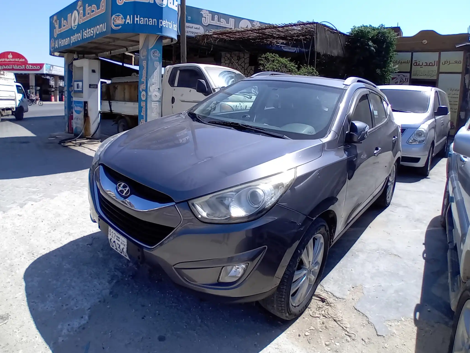 kilometrage car sale hyundai tucson lx20 evgt suv used 2013 aleppo hj card image
