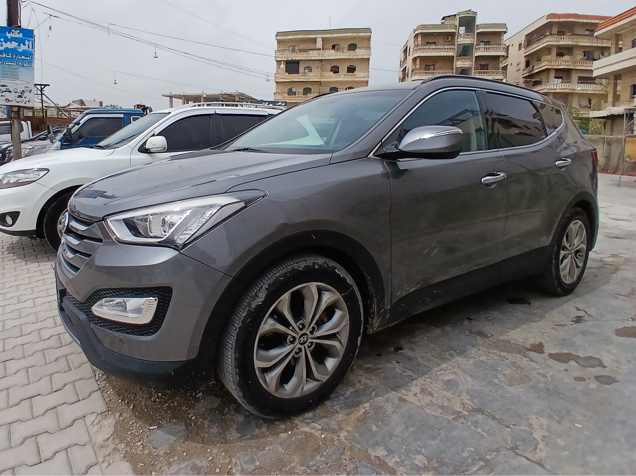 kilometrage car sale hyundai santa fe e vgt suv used 2013 aleppo ah card image