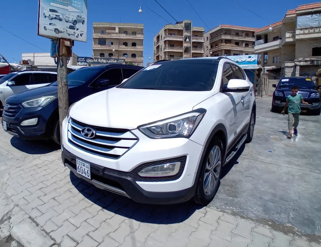 kilometrage car sale hyundai santa fe evgt suv used 2015 aleppo ah card image