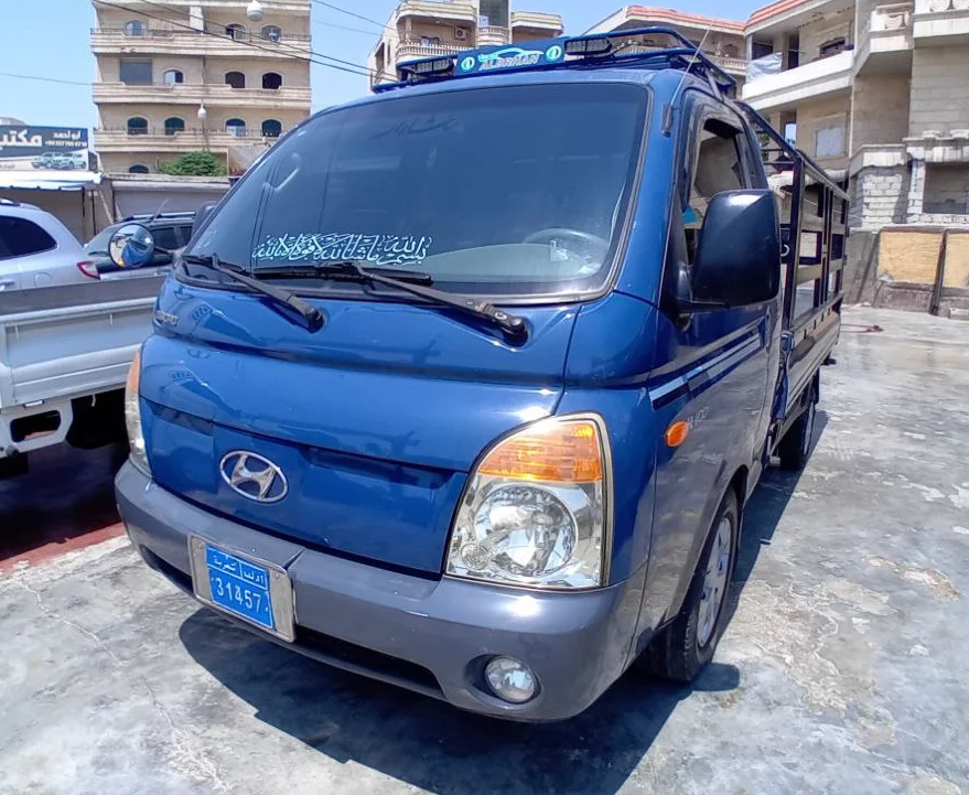 kilometrage car sale hyundai porter 2 crdi cargo truck used 2007 aleppo ot image