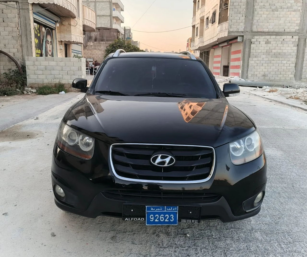 kilometrage car sale hyundai santa fe mlx suv used 2010 aleppo rf image
