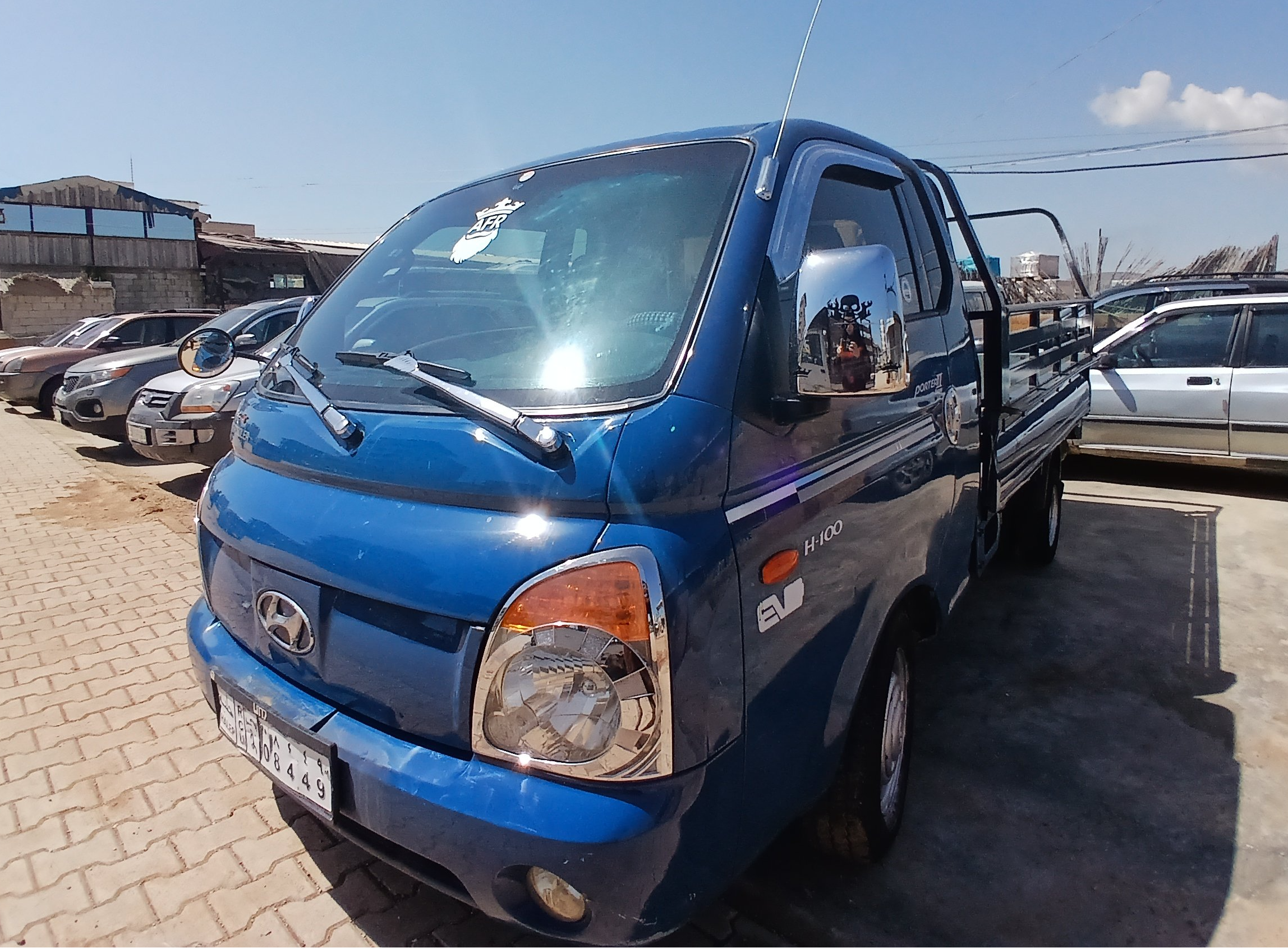 kilometrage car sale hyundai porter ii 2 crdi cargo truck used 2006 aleppo tq image