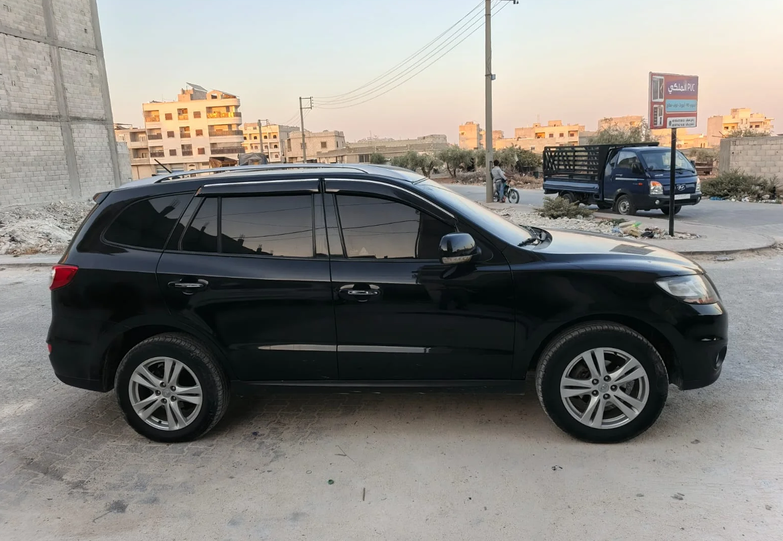 kilometrage car sale hyundai santa fe mlx suv used 2010 aleppo rf image