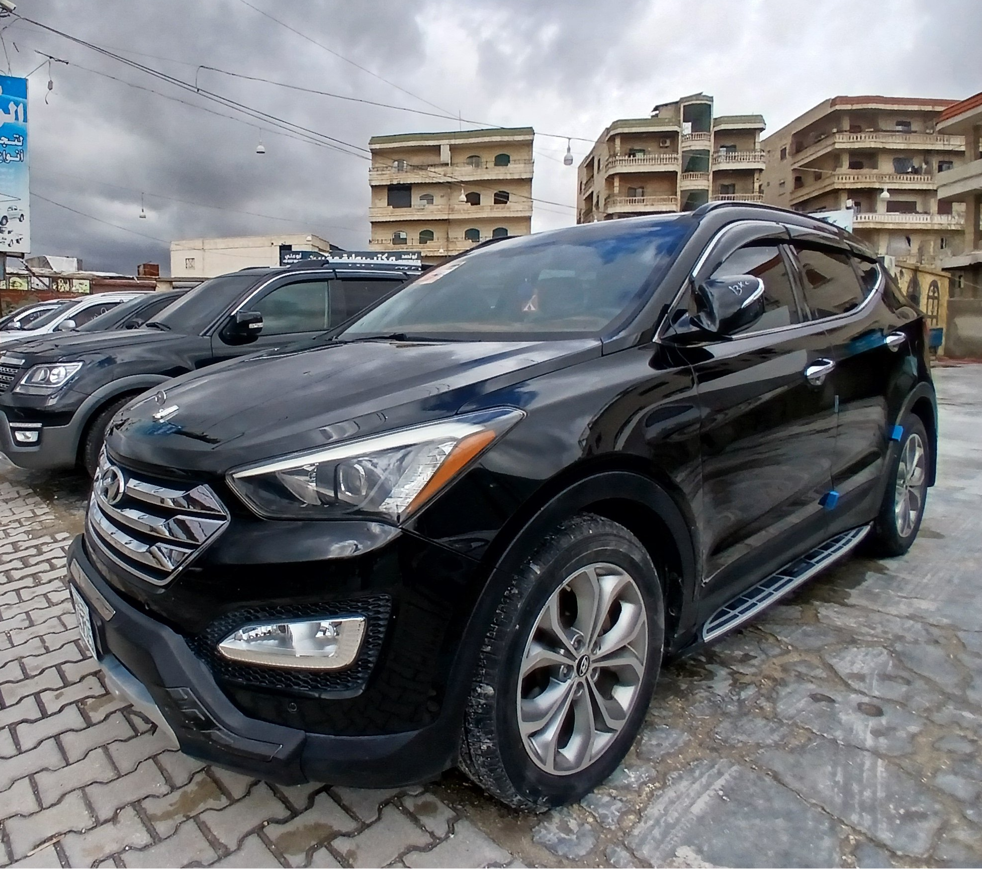 kilometrage car sale hyundai santa fe evgt suv used 2013 aleppo im image