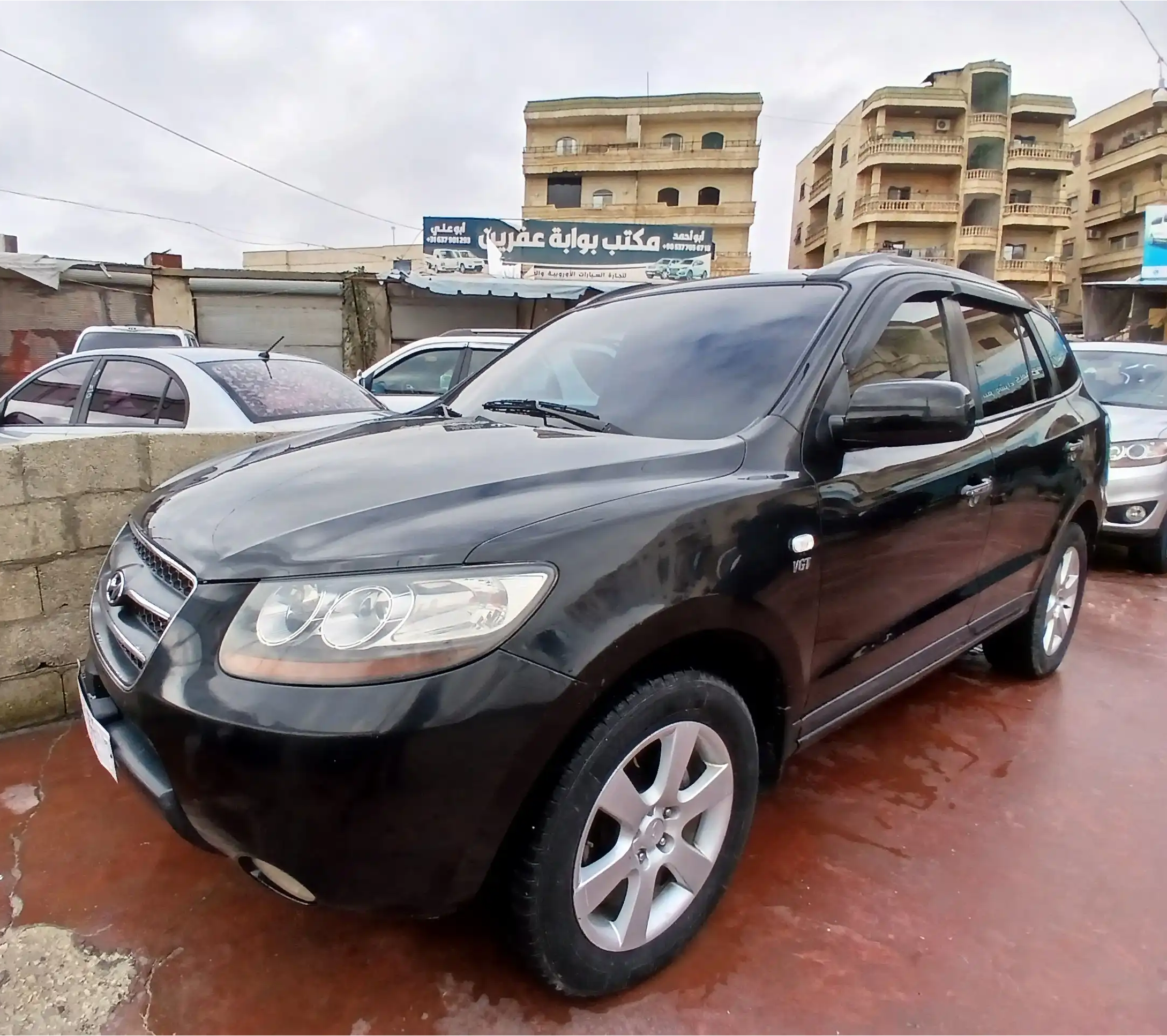 kilometrage car sale hyundai santa fe evgt suv used 2006 aleppo xj image
