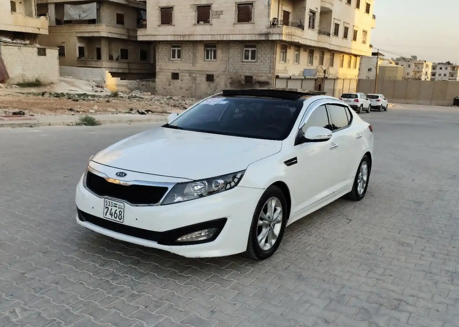 kilometrage car sale kia k5 standard sedan used 2012 aleppo co image