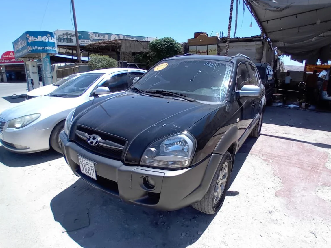kilometrage car sale hyundai tucson standard suv used 2008 aleppo ak card image