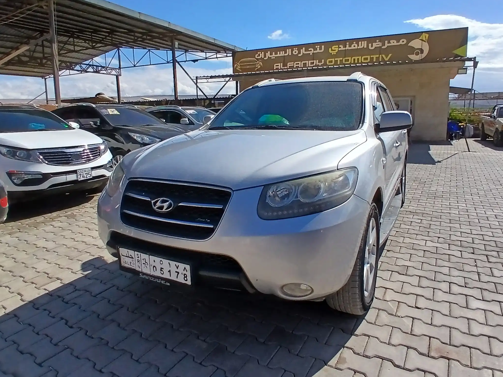 kilometrage car sale hyundai santa fe slx suv used 2008 aleppo iz card image