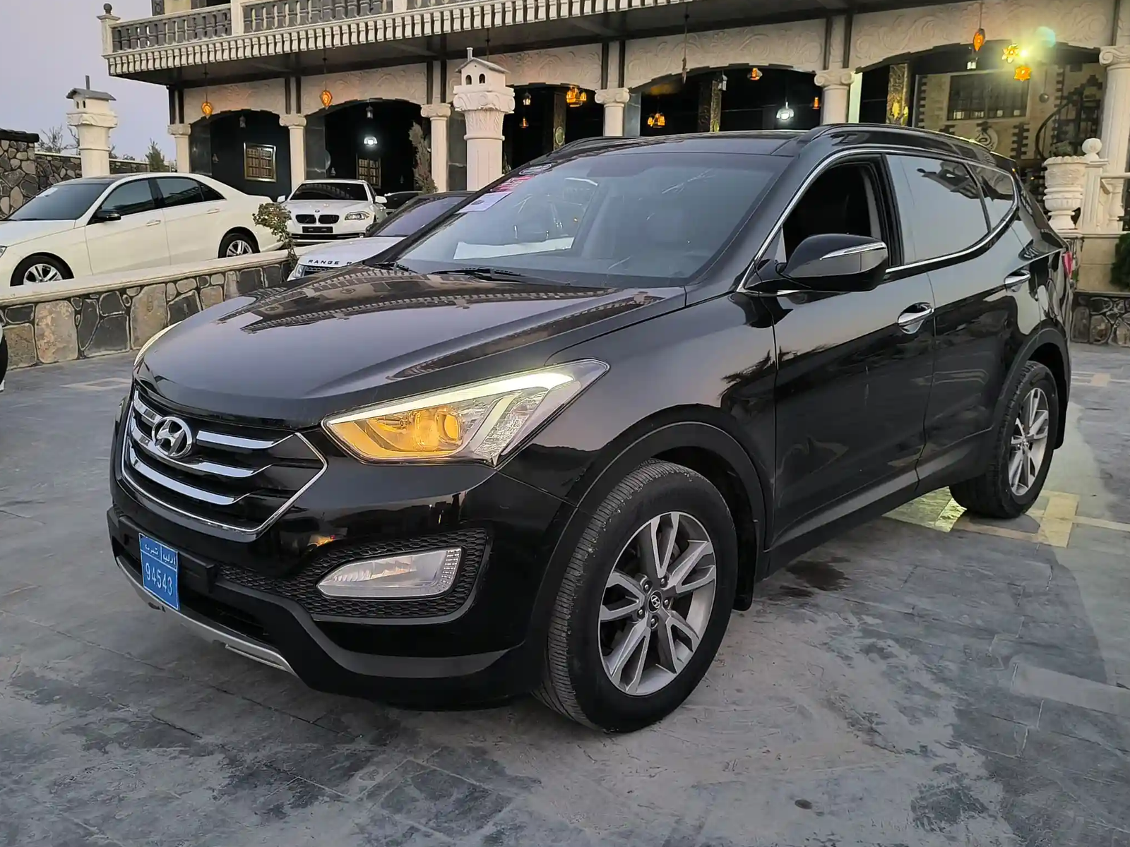 kilometrage car sale hyundai santa fe evgt suv used 2013 aleppo op card image