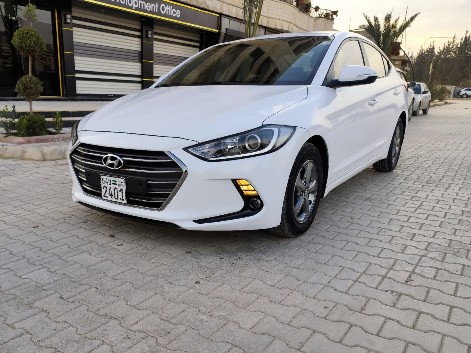 kilometrage car sale hyundai avante e16 sedan used 2018 aleppo sg card image