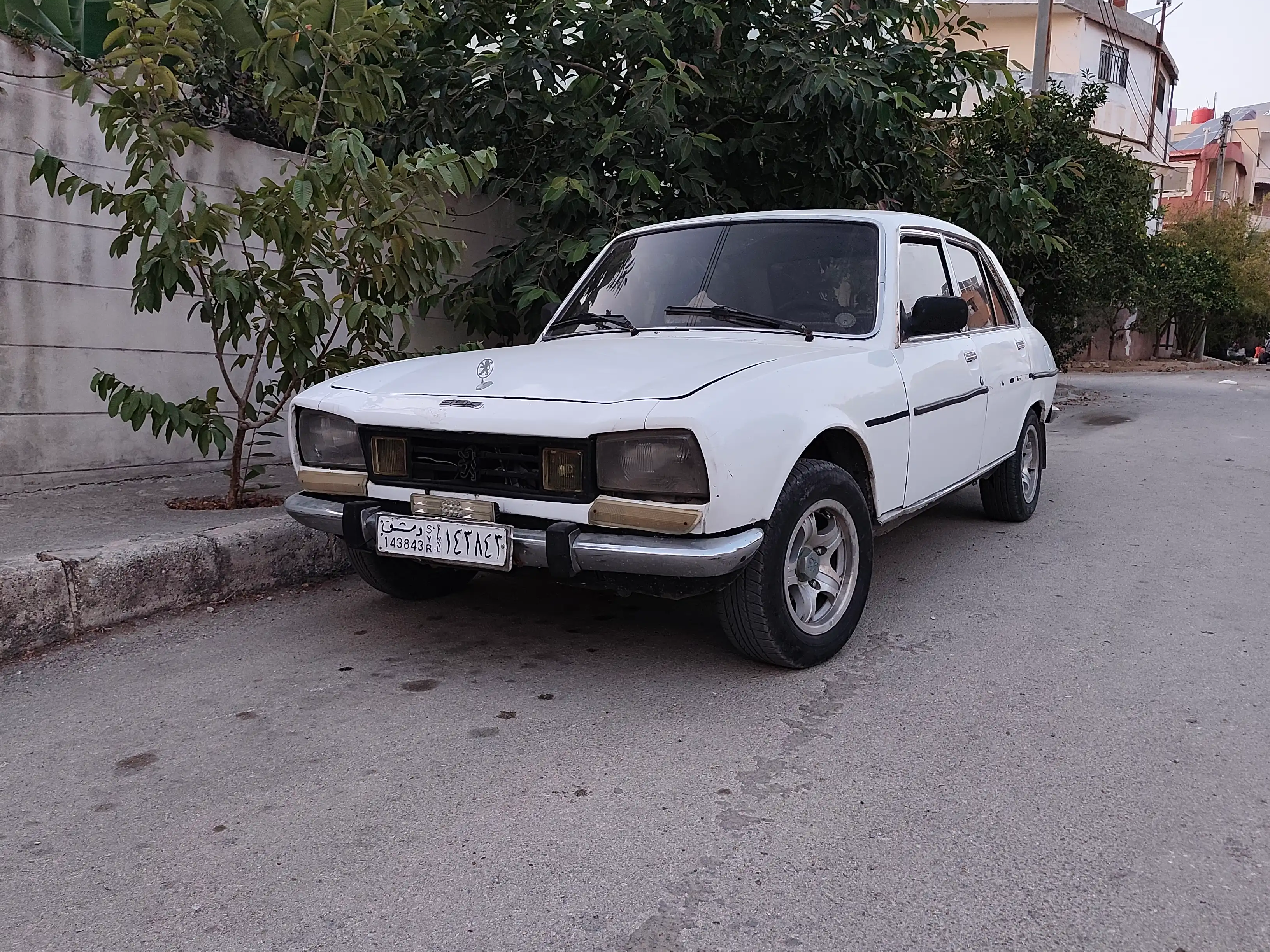 kilometrage car sale peugeot 504 gl sedan used 1980 tartus um card image