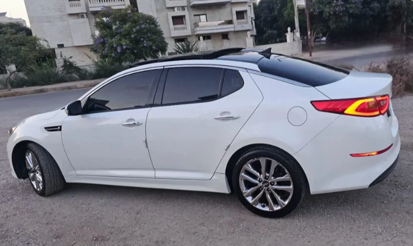 kilometrage car sale kia slx optima sedan 2015 lattakia js image