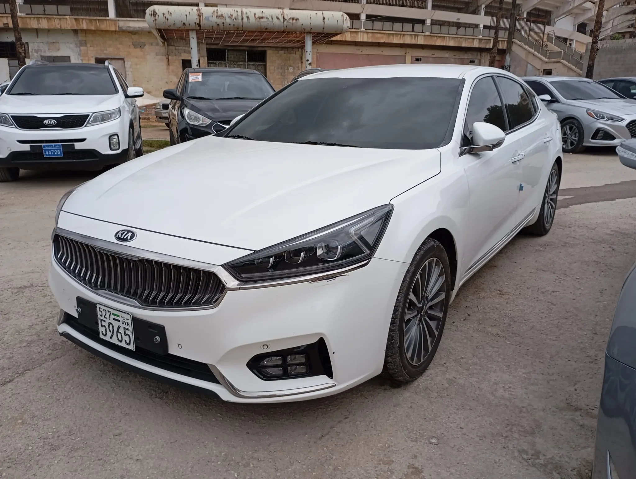 kilometrage car sale kia k7 standard sedan used 2017 aleppo xg image