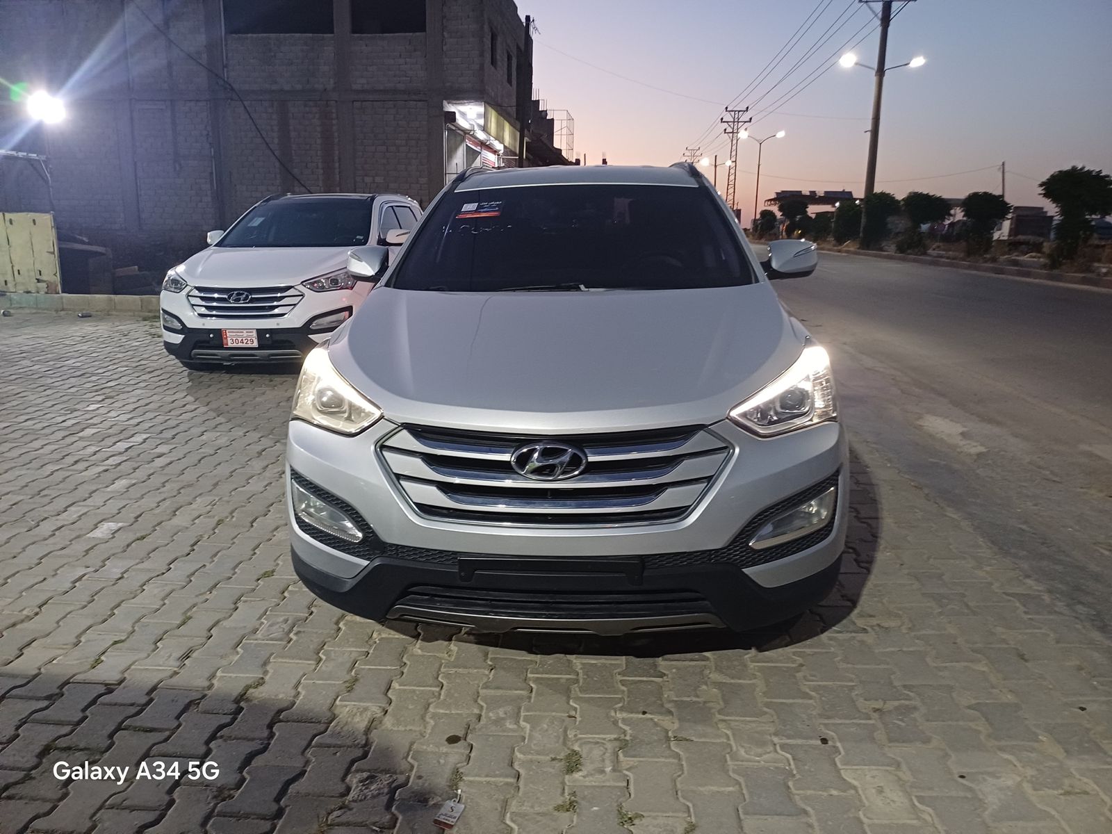 kilometrage car sale hyundai santa fe e vgt suv used 2013 aleppo fa image