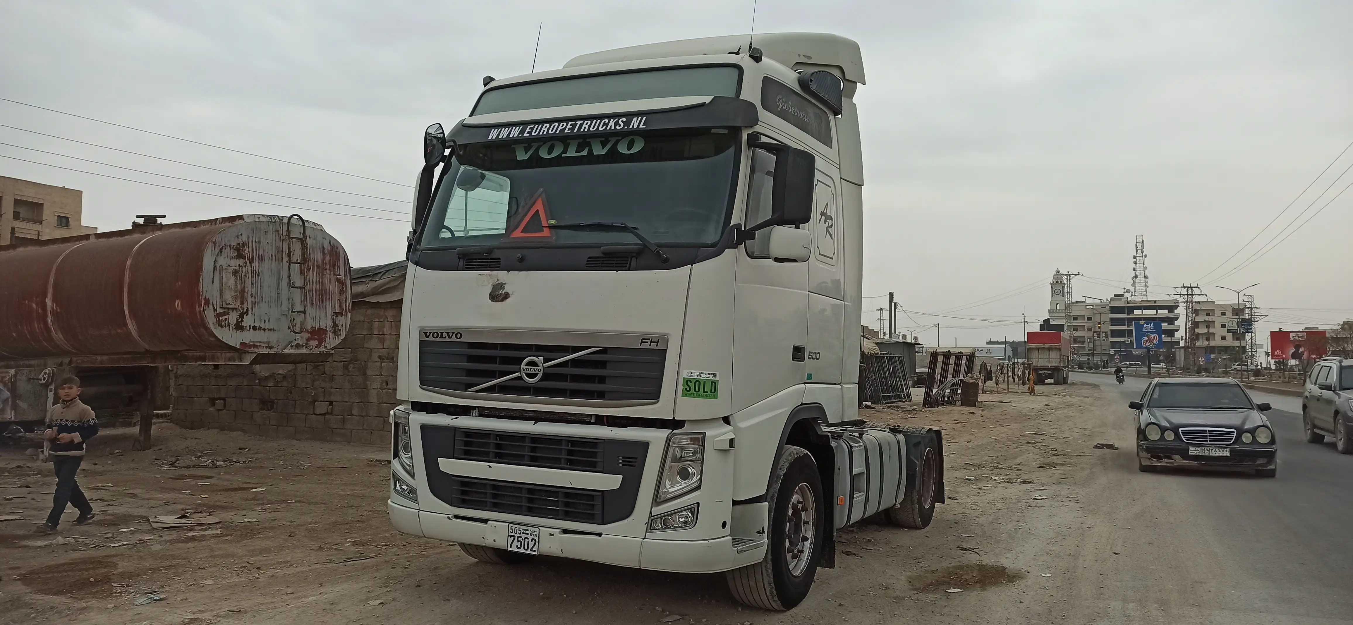 kilometrage truck volvo fh 500 tractor units used 2010 aleppo kj image