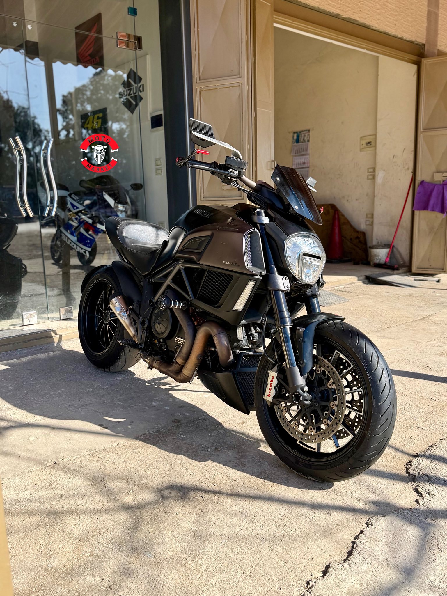 kilometrage motorbike ducati diavel standard sport used 2017 tartus yf image