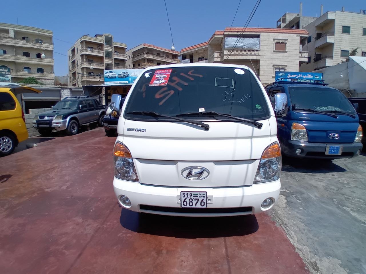 kilometrage car sale hyundai porter 2 crdi cargo truck used 2009 aleppo hz image