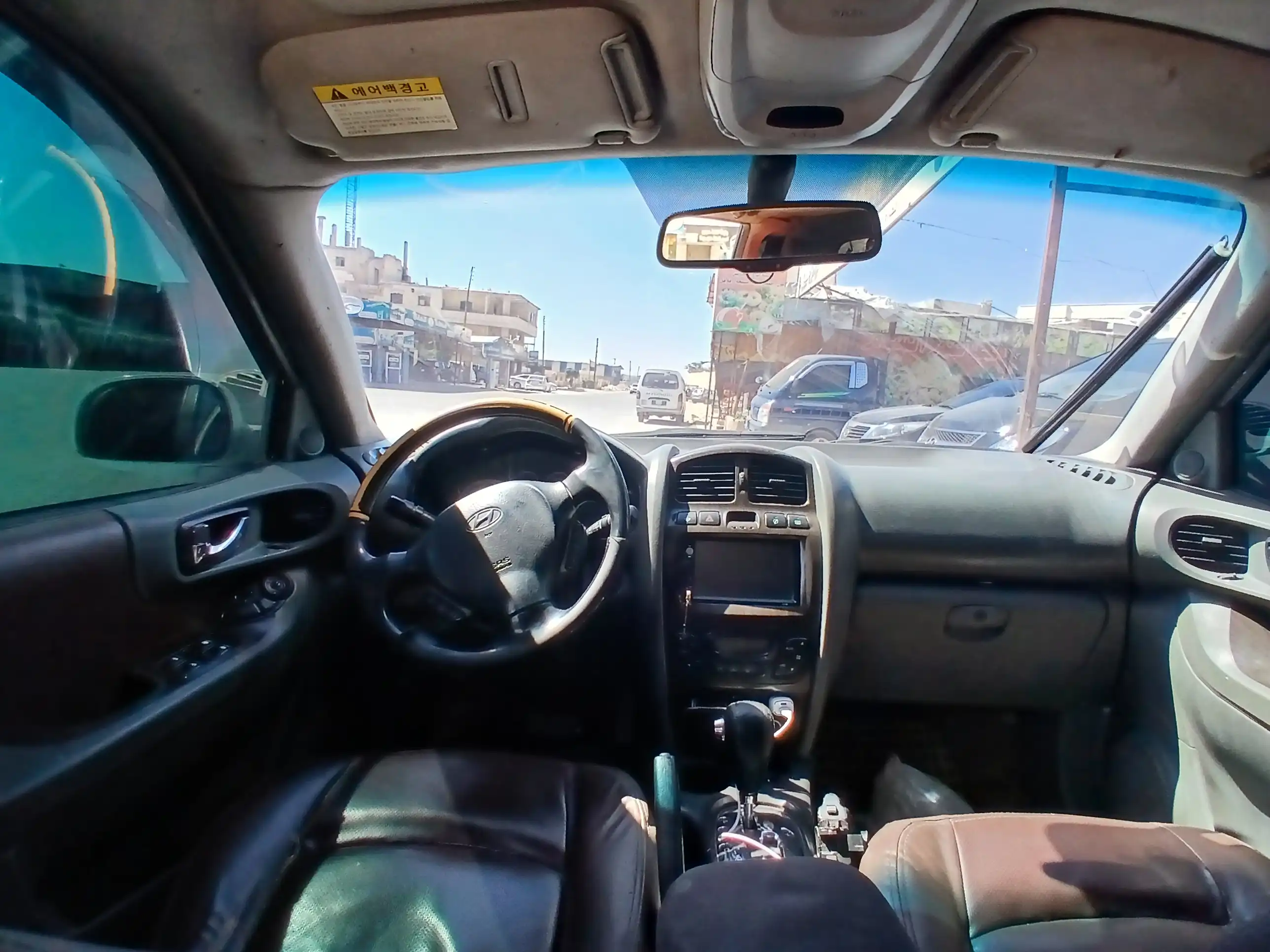 kilometrage car sale hyundai santa fe gold suv cut 2005 aleppo po image