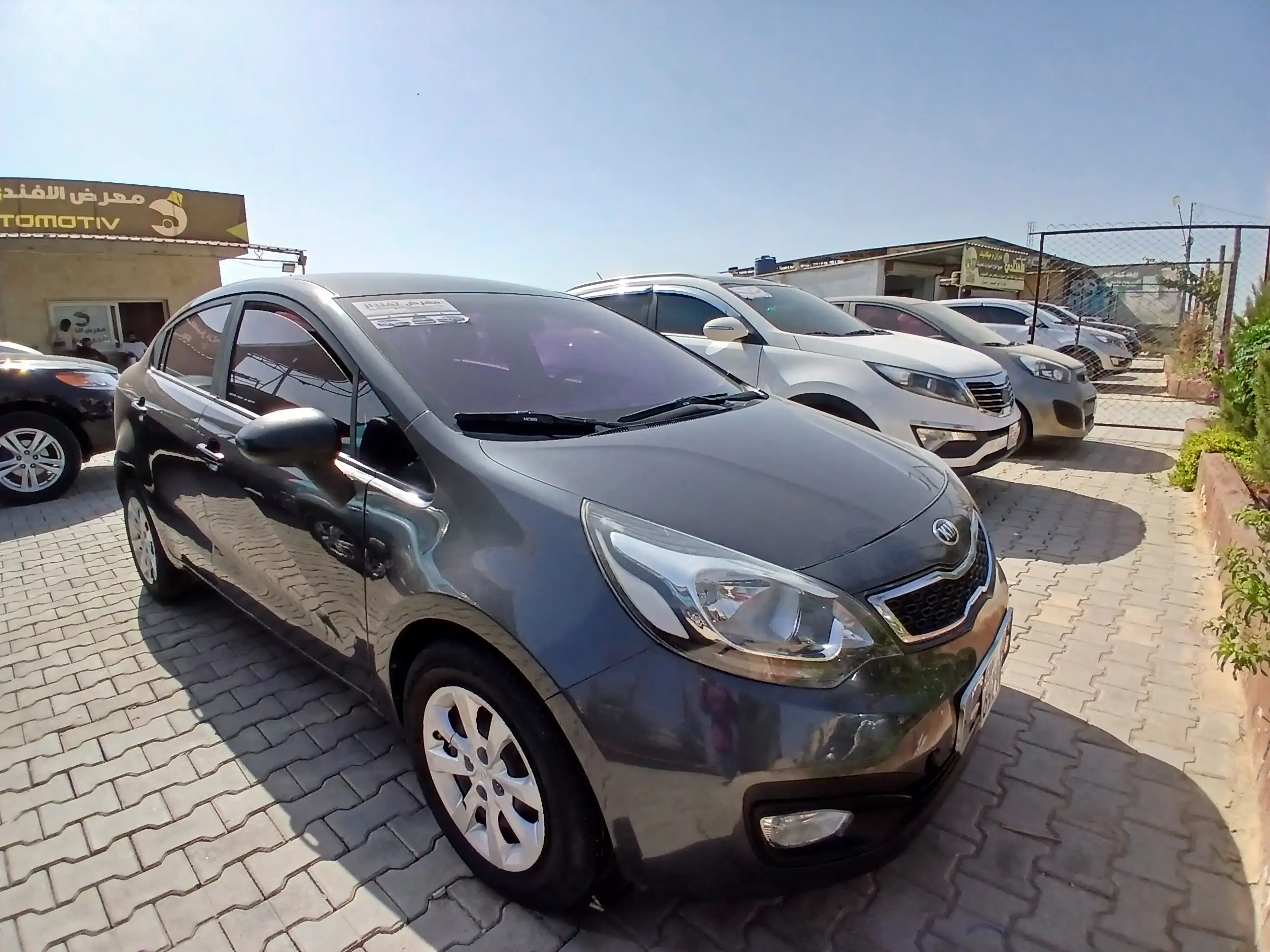 kilometrage car sale kia pride standard sedan used 2014 aleppo xe image