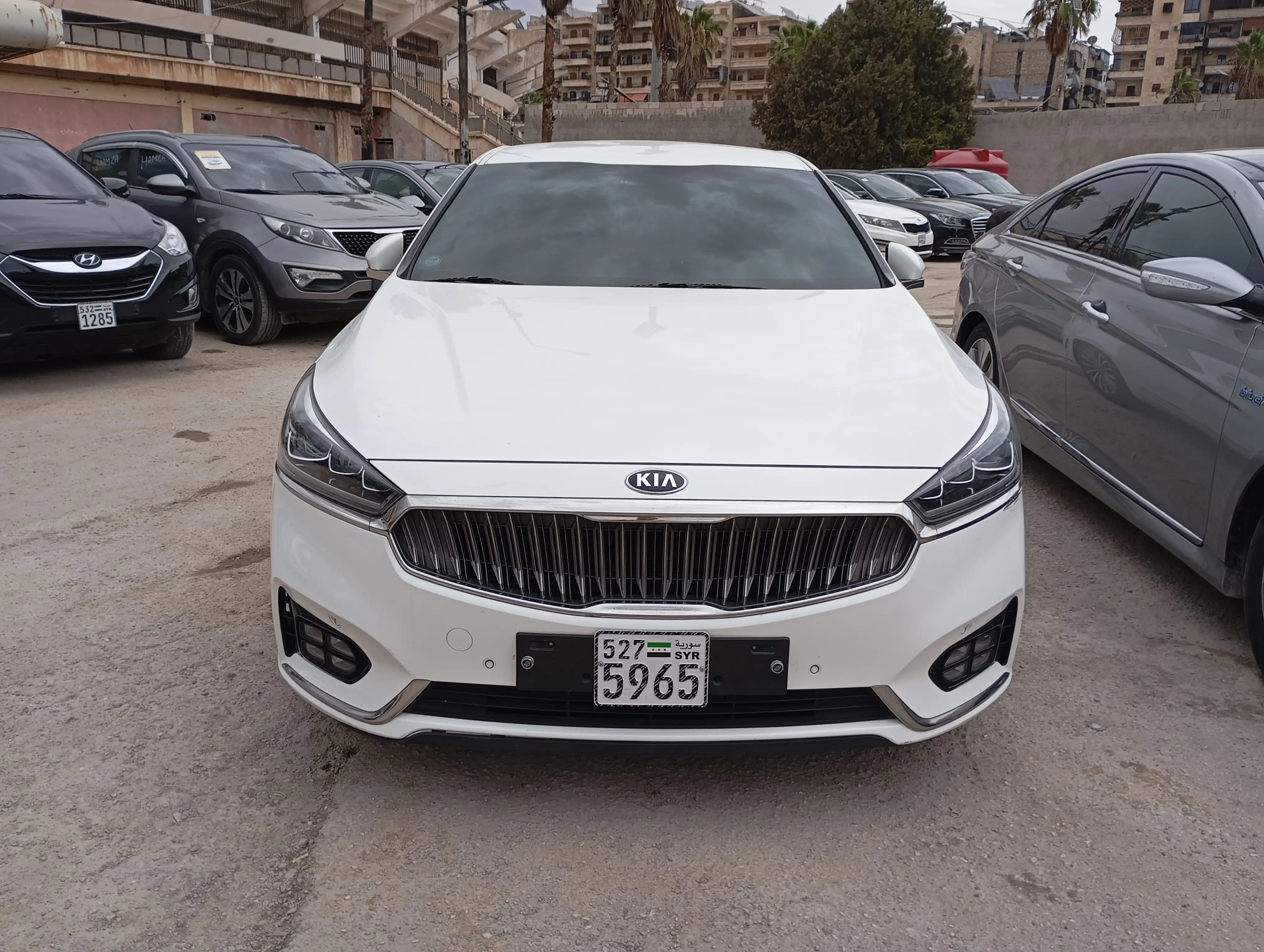 kilometrage car sale kia k7 standard sedan used 2017 aleppo xg image