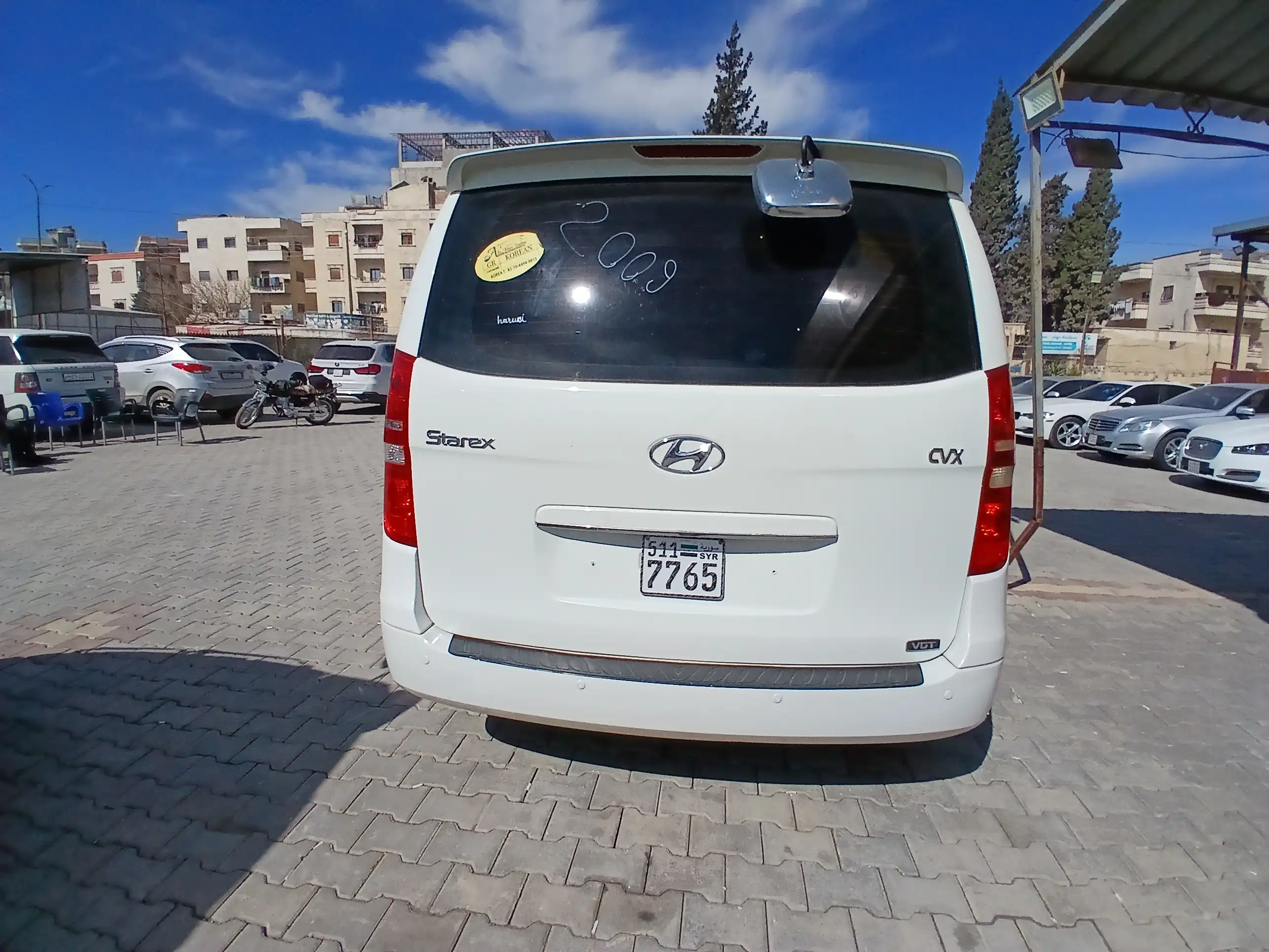 kilometrage car sale hyundai grand starex cvx van used 2008 aleppo dj image