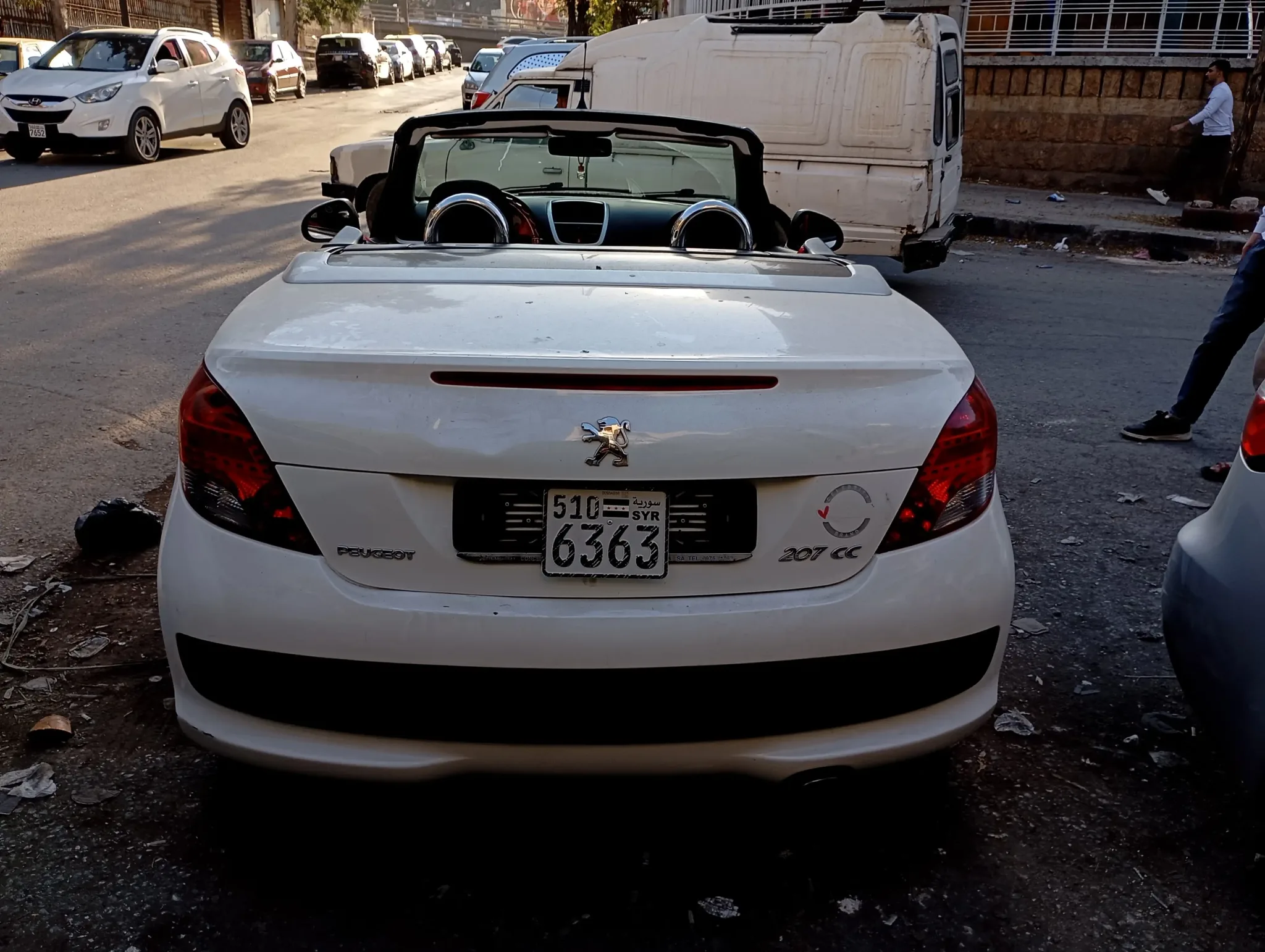 kilometrage car sale peugeot 207 standard convertible used 2009 aleppo yq image