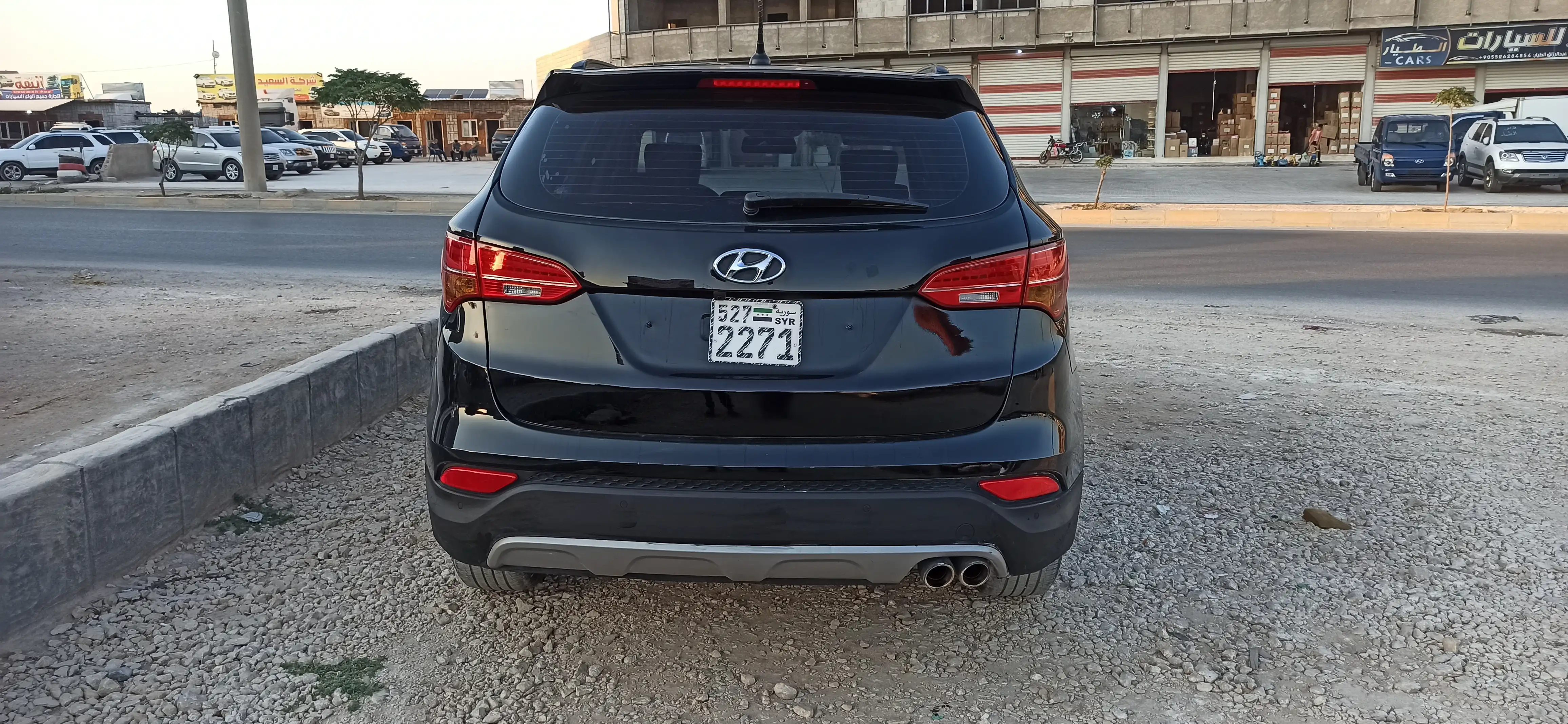 kilometrage car sale hyundai santa fe evgt suv used 2013 aleppo za image