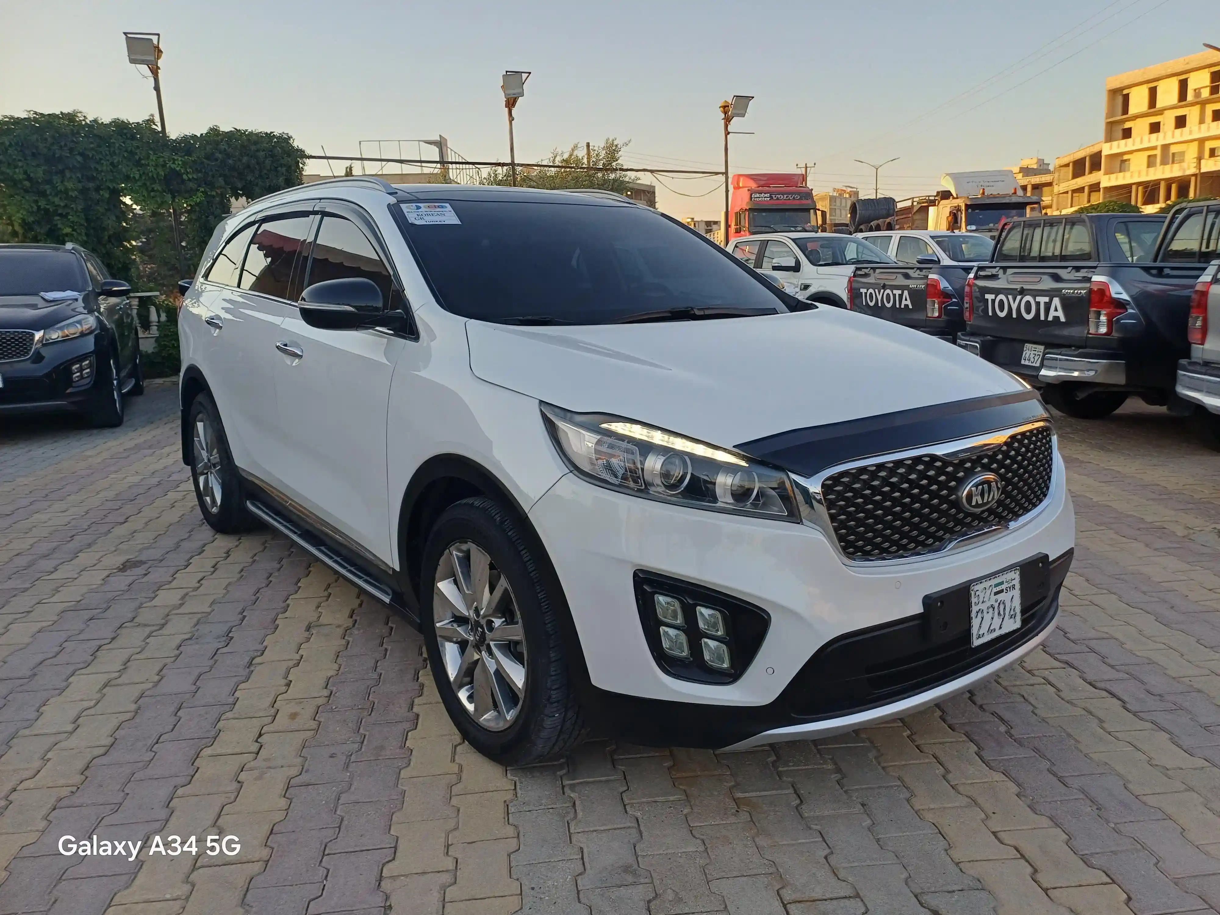 kilometrage car sale kia sorento s suv used 2015 aleppo hm image