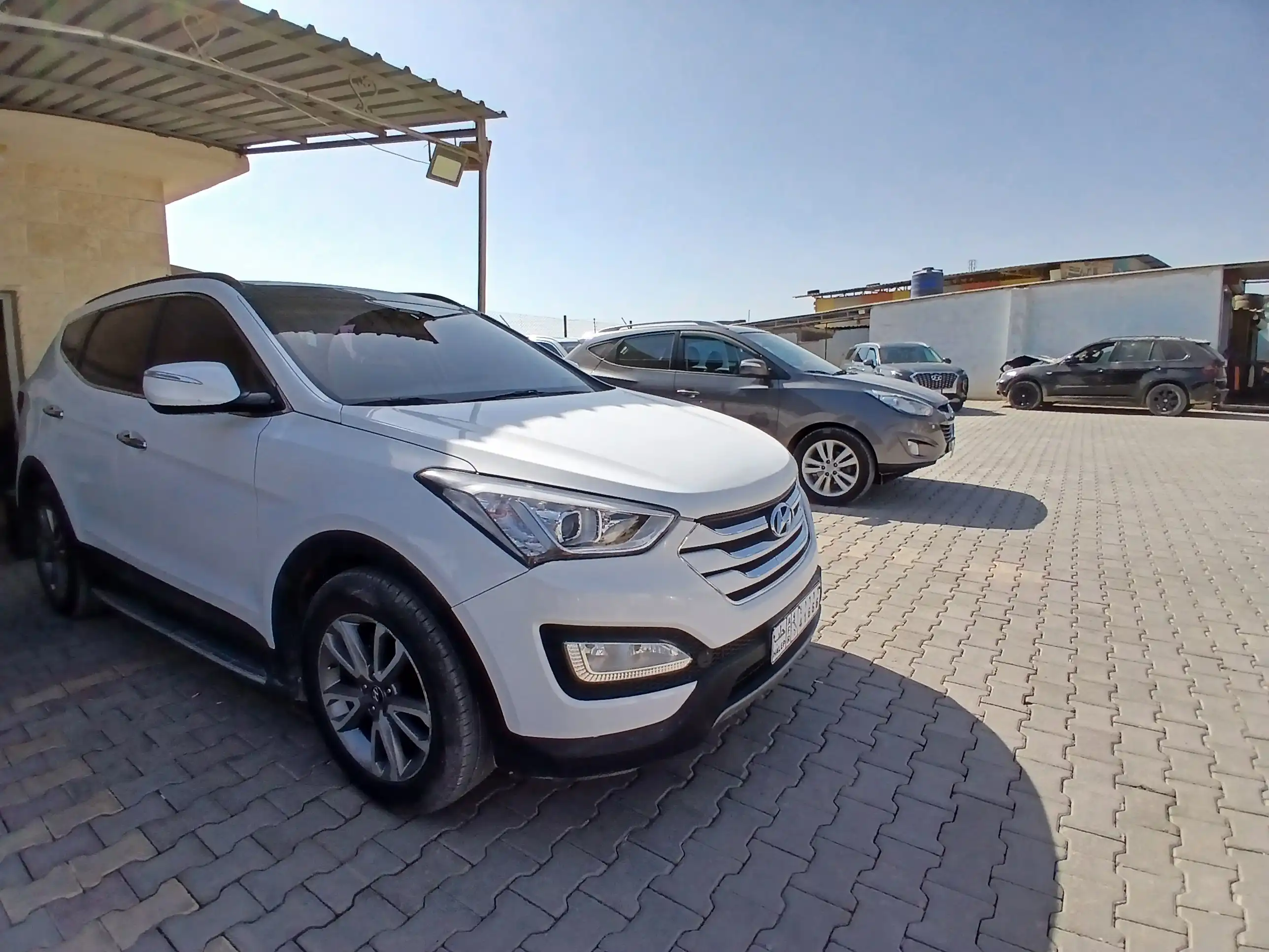 kilometrage car sale hyundai santa fe evgt suv used 2013 aleppo fe image