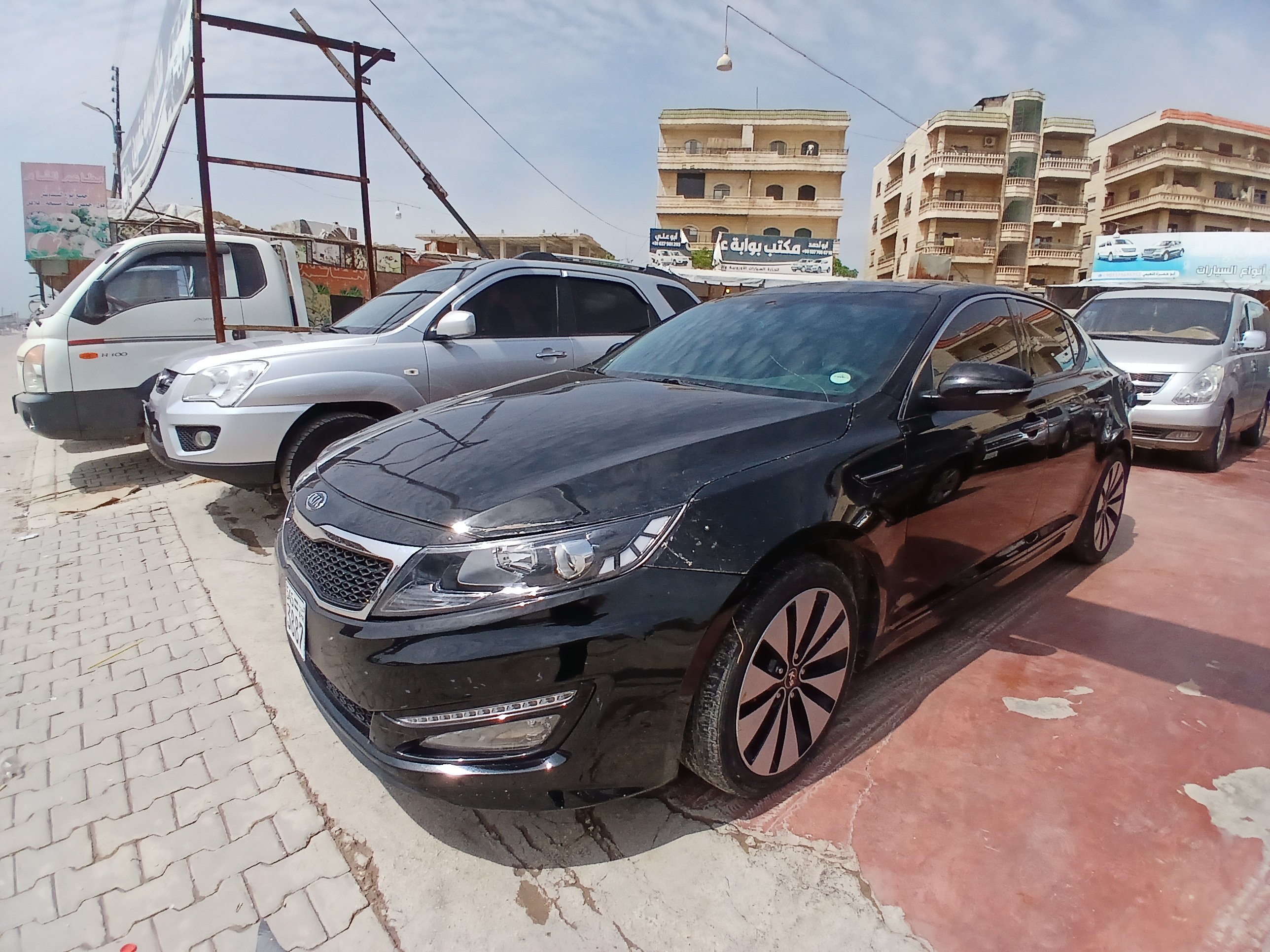 kilometrage car sale kia k5 standard sedan used 2010 aleppo xa image