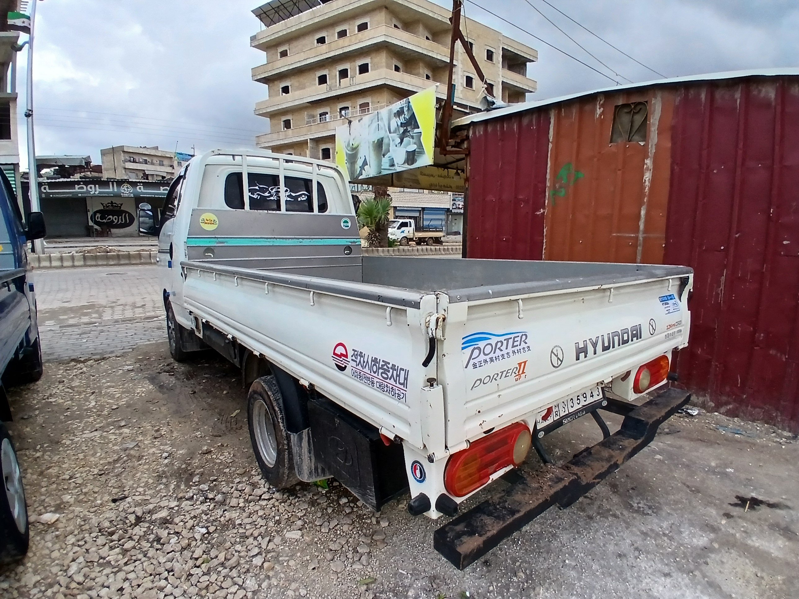 kilometrage car sale hyundai porter ii 2 crdi cargo truck used 2009 aleppo sp image