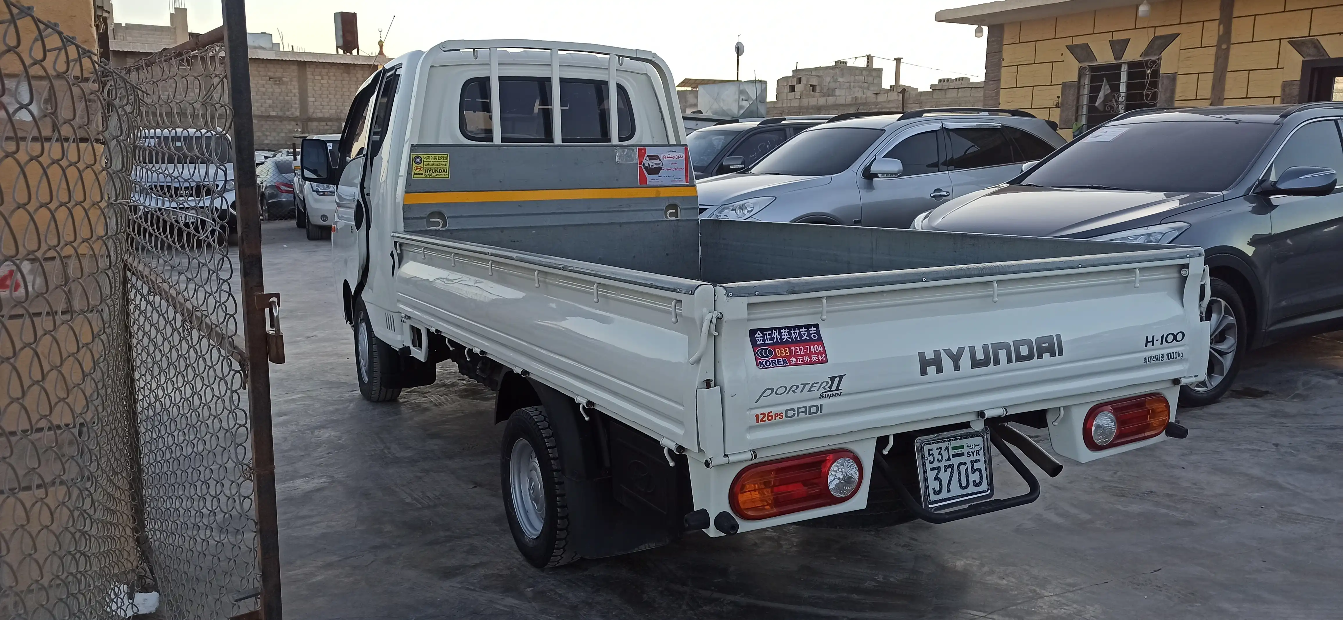 kilometrage car sale hyundai porter ii 2 crdi cargo truck used 2009 aleppo ul image