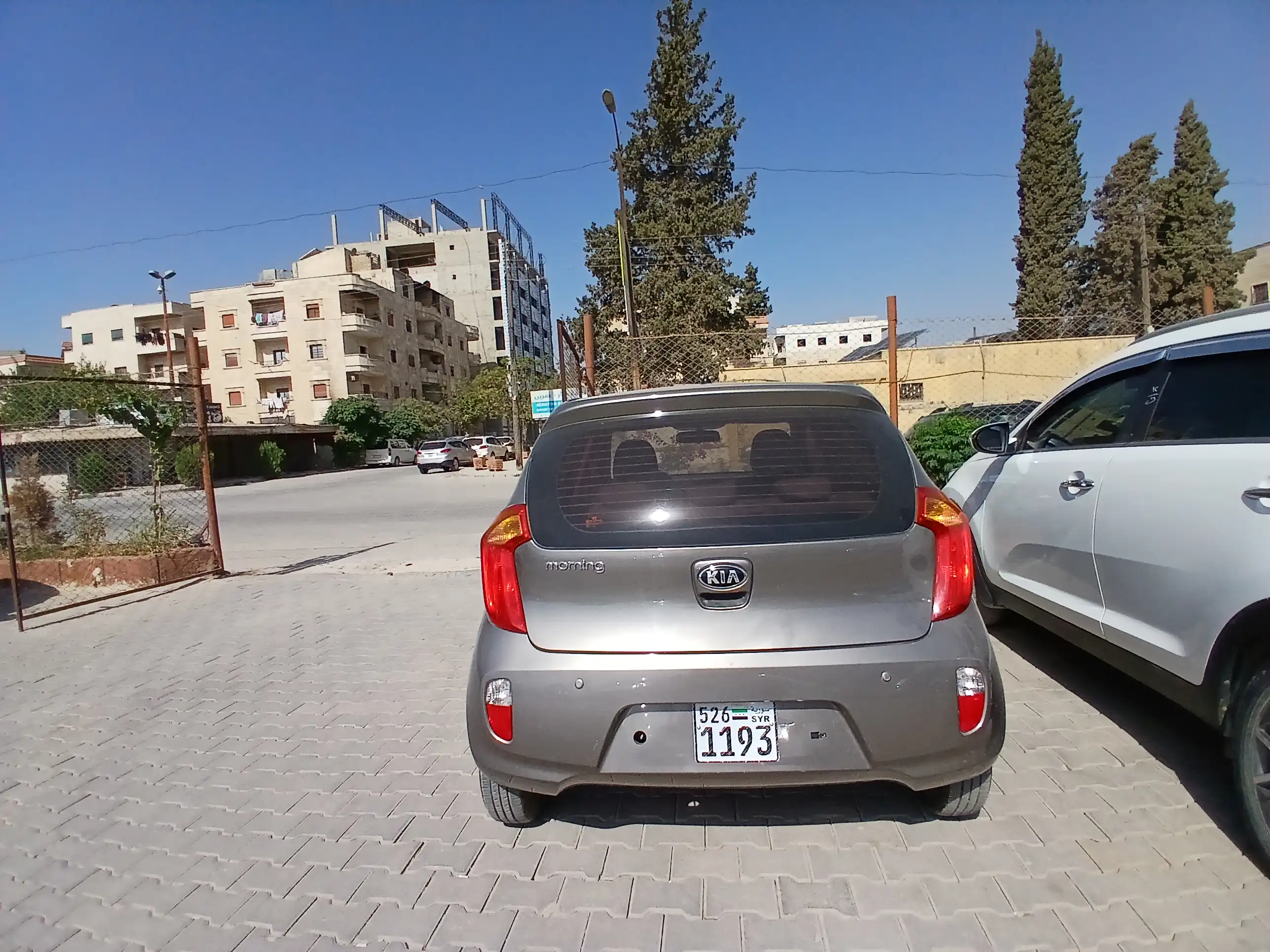 kilometrage car sale kia morning standard hatchback used 2014 aleppo el image