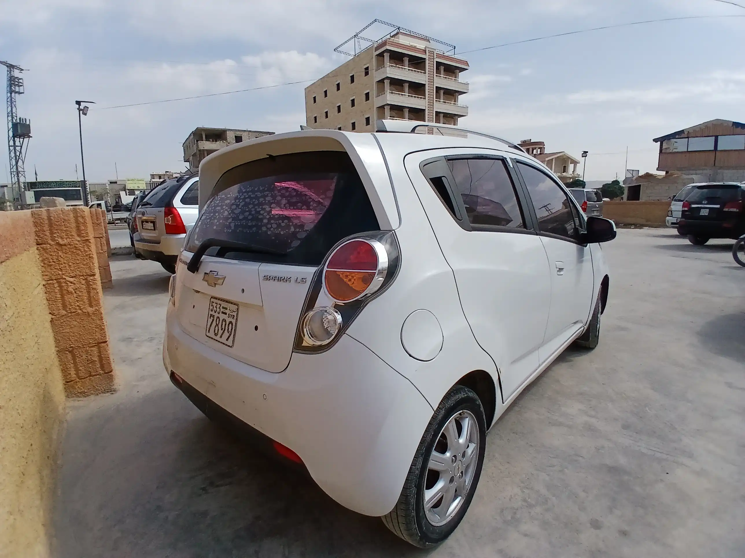 kilometrage car sale chevrolet spark standard hatchback used 2013 aleppo tk image