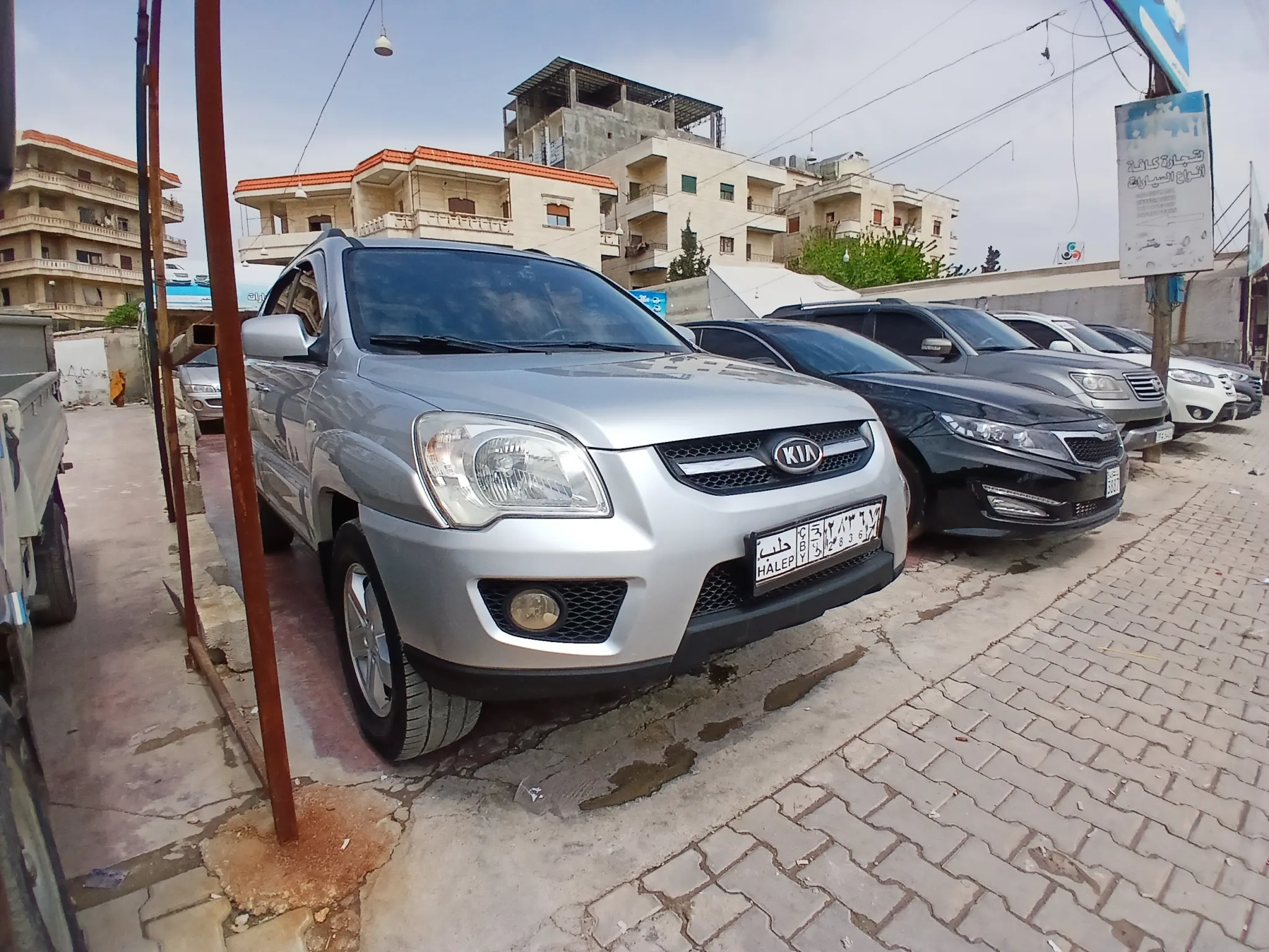 kilometrage car sale kia sportage tlx suv used 2007 aleppo vi image