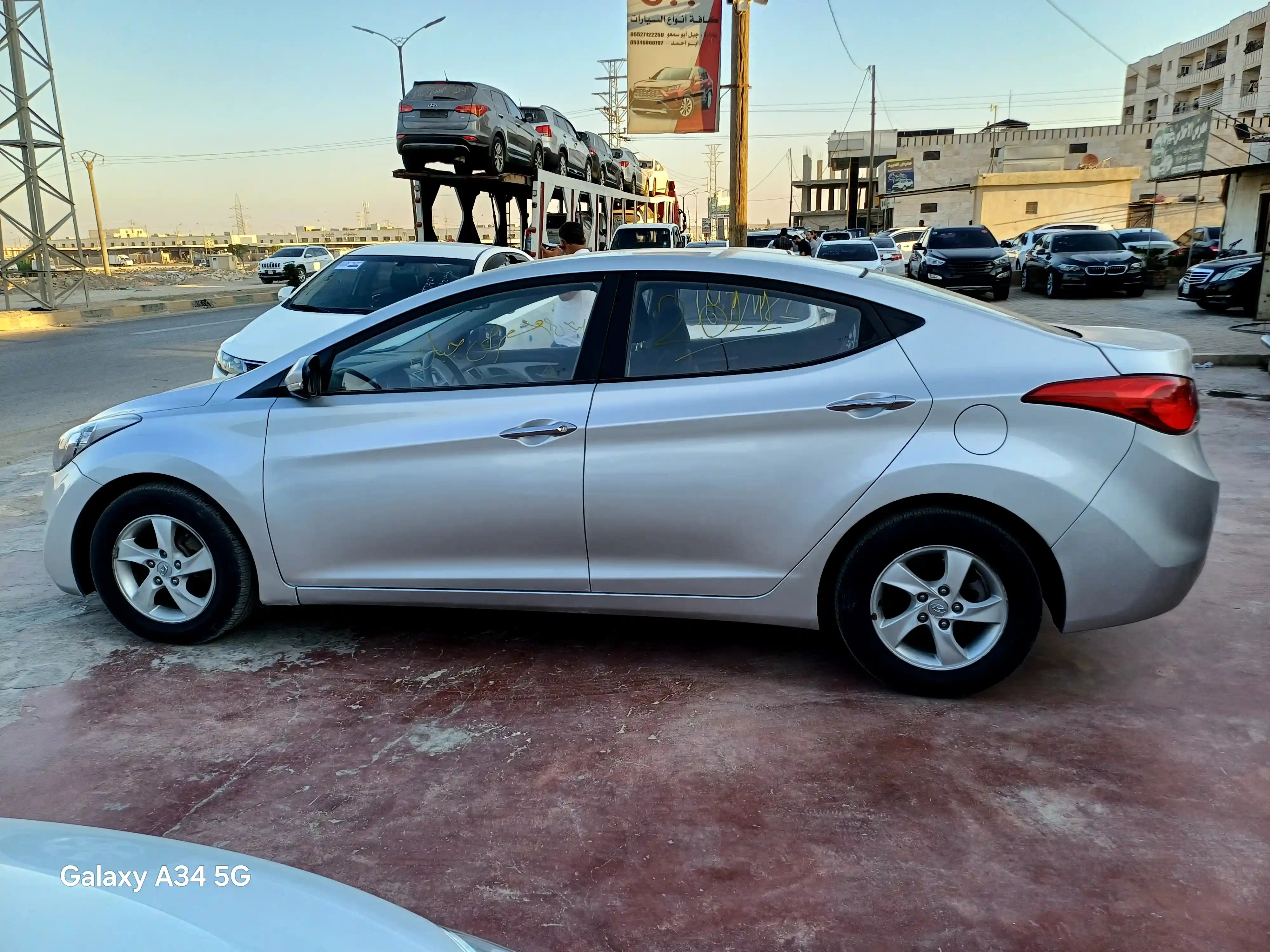 kilometrage car sale hyundai avante m16 gdi sedan used 2011 aleppo zv image