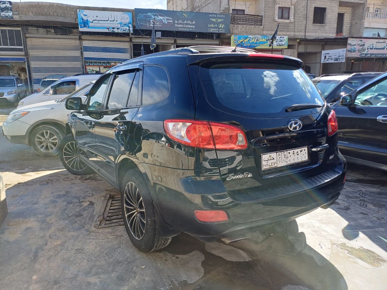 kilometrage car sale hyundai santa fe mlx suv used 2007 aleppo ll image