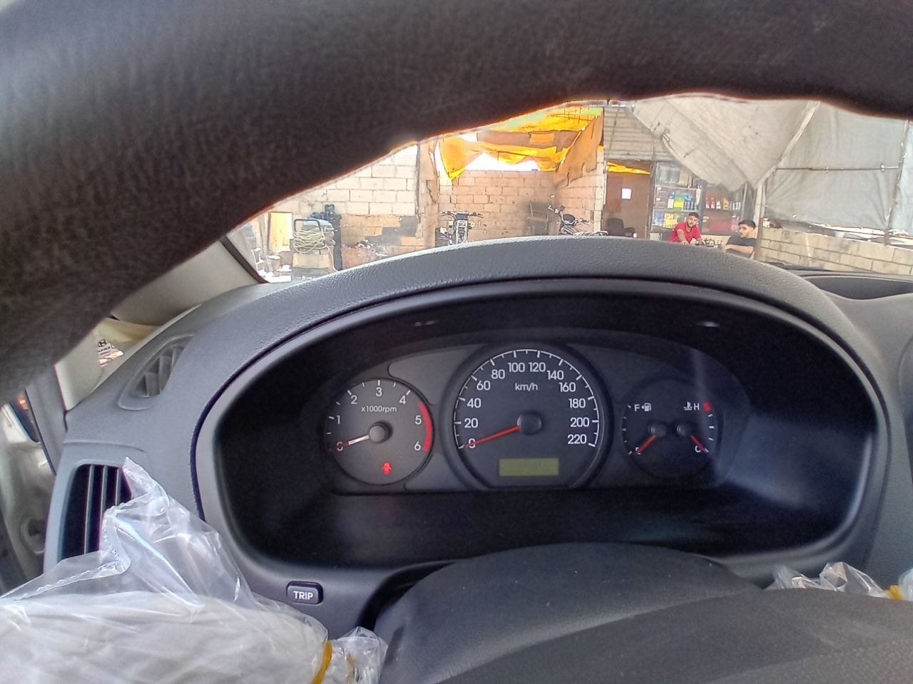 kilometrage car sale hyundai h1 standard van used 2008 aleppo up image