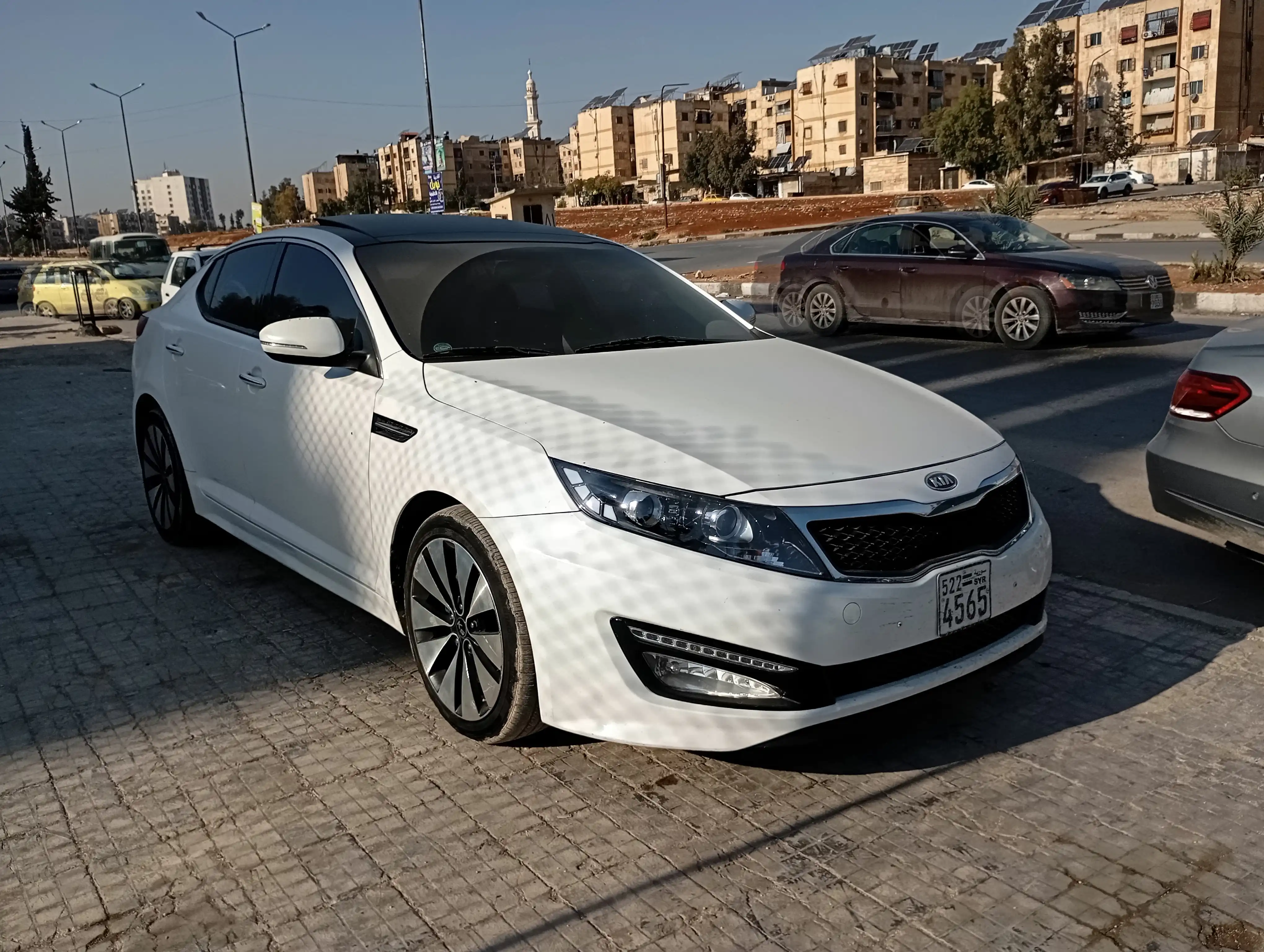 kilometrage car sale kia k5 standard sedan used 2012 aleppo ly image