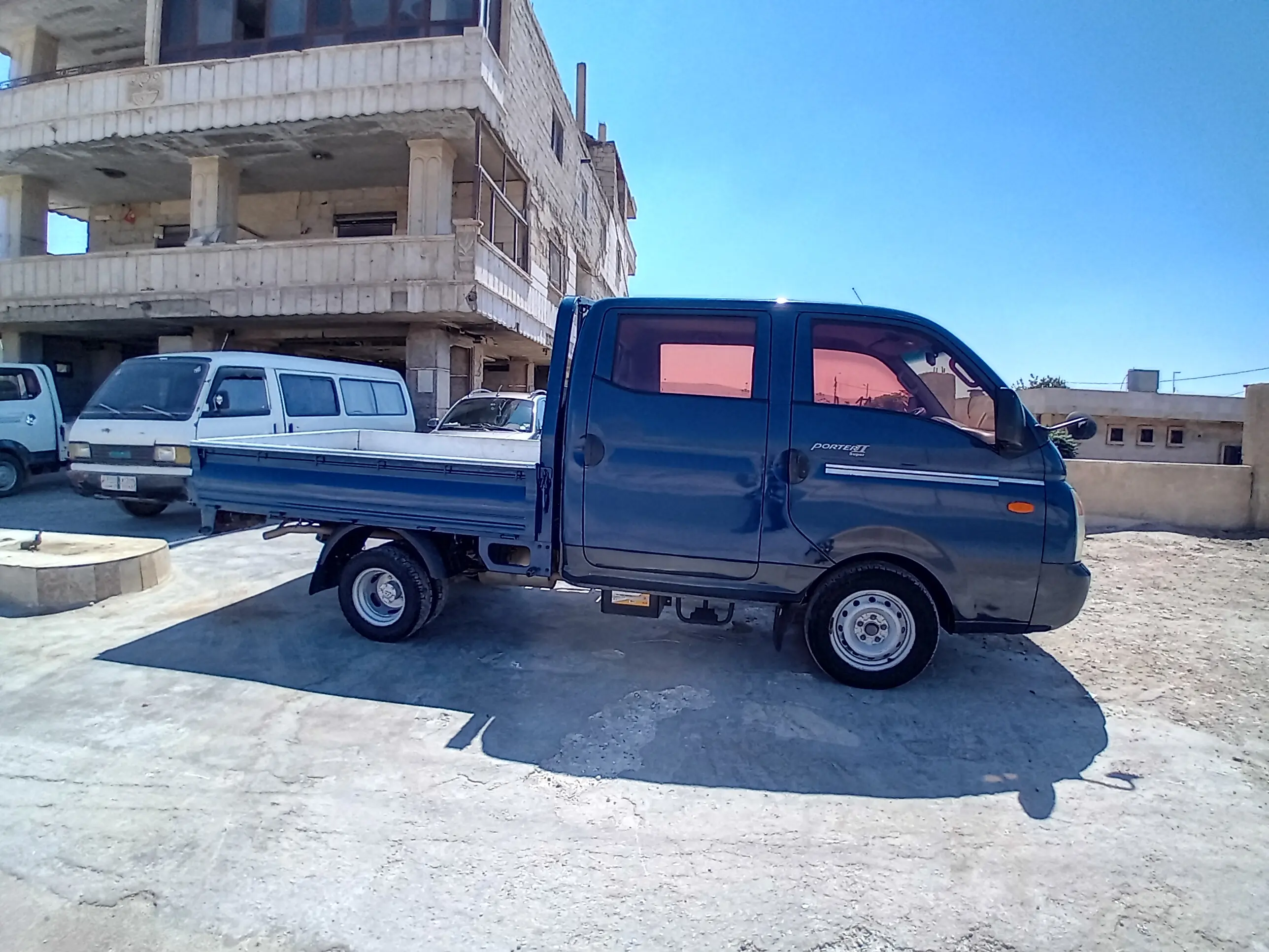 kilometrage car sale hyundai porter 2 crdi cargo truck used 2008 aleppo me image