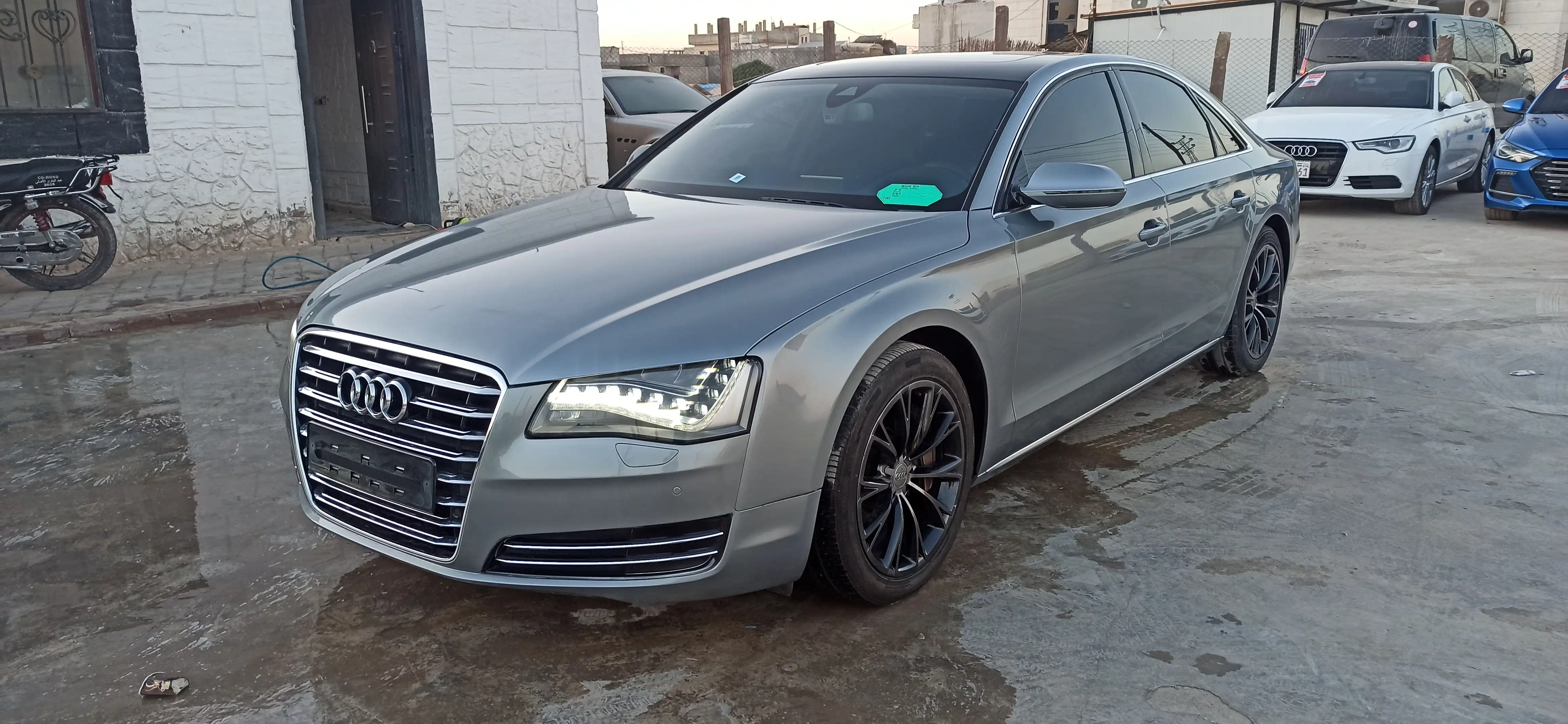 kilometrage car sale audi a8 quattro 42 42 sedan used 2011 aleppo er card image