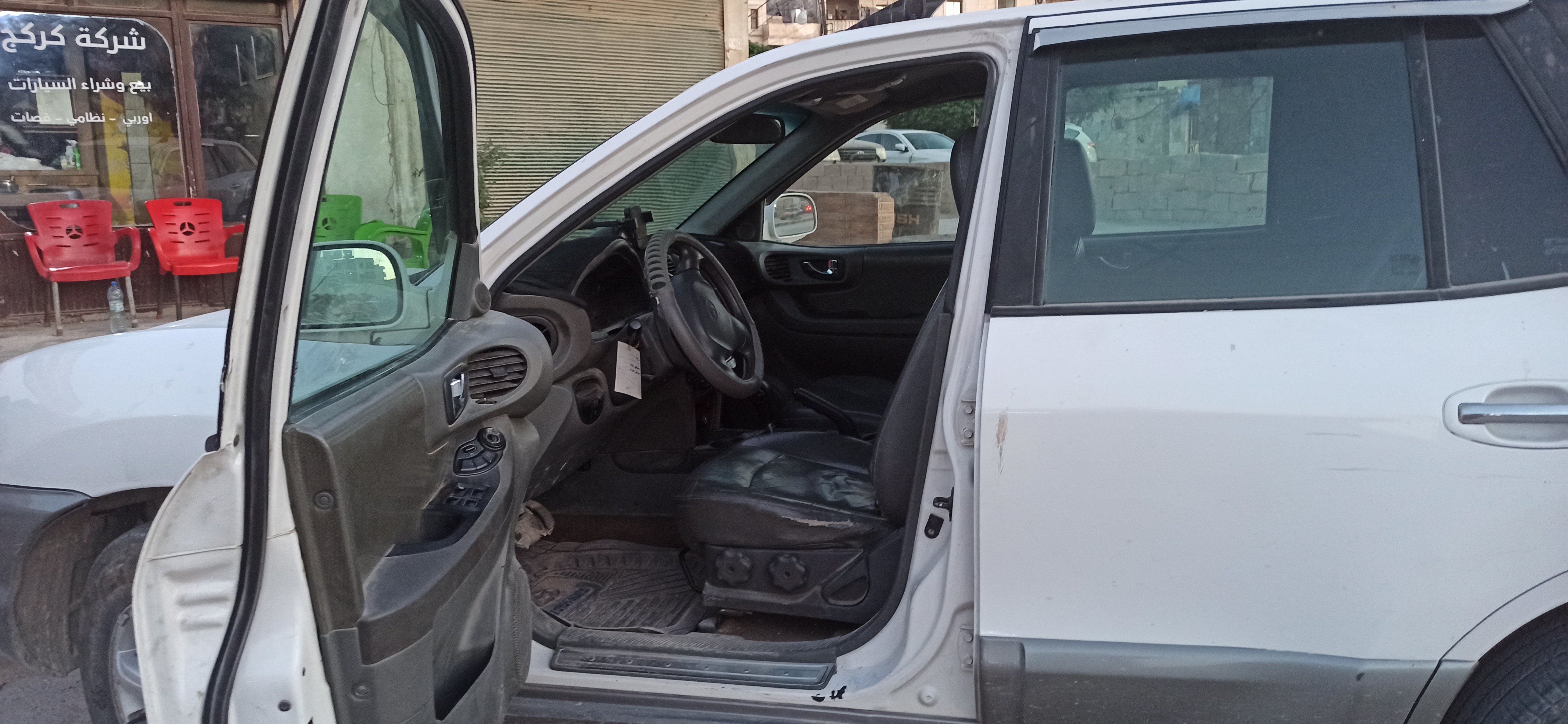 kilometrage car sale hyundai santa fe 2 2 d suv used 2001 aleppo ur image