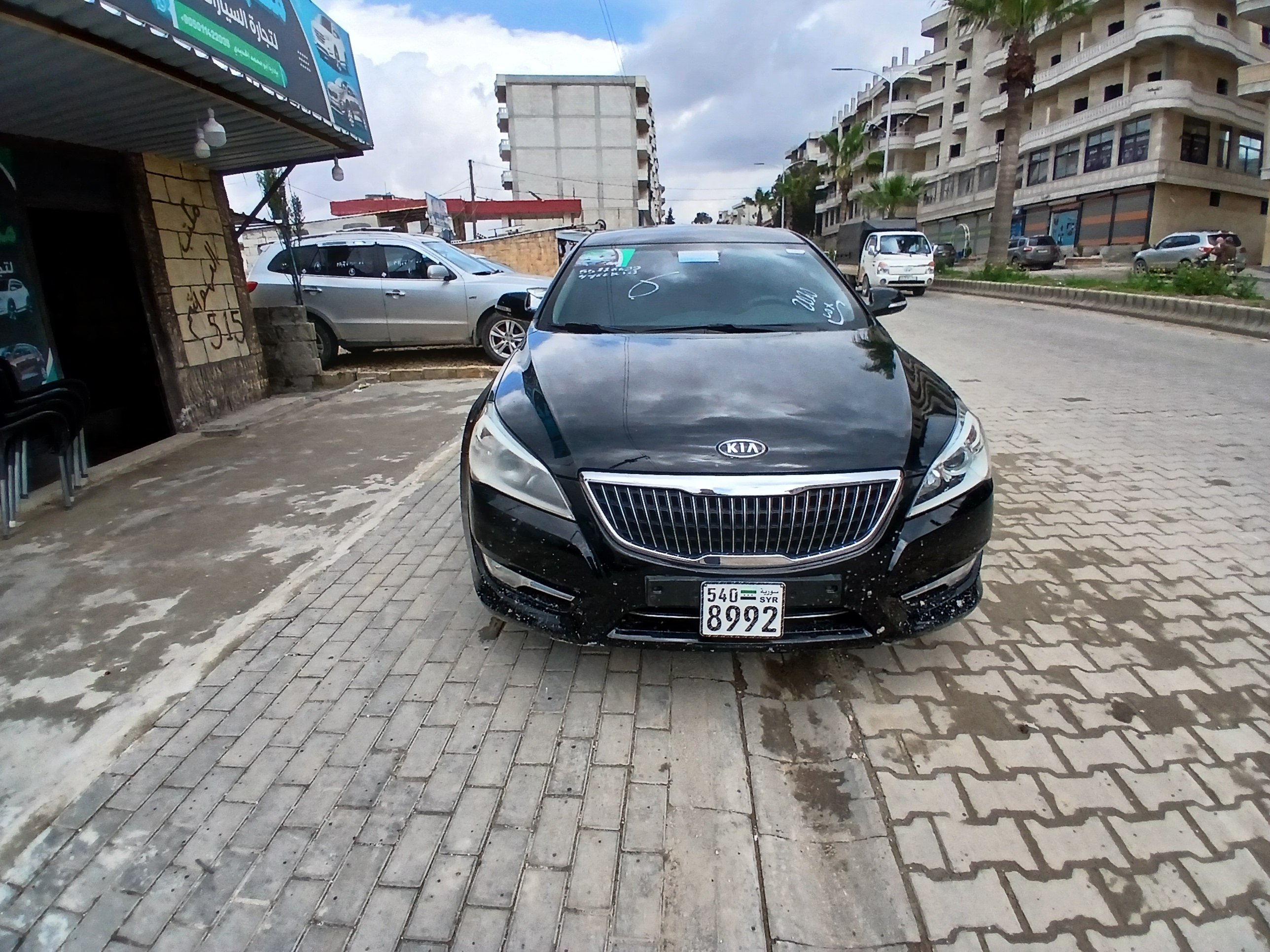 kilometrage car sale kia k7 standard sedan used 2010 aleppo iv image