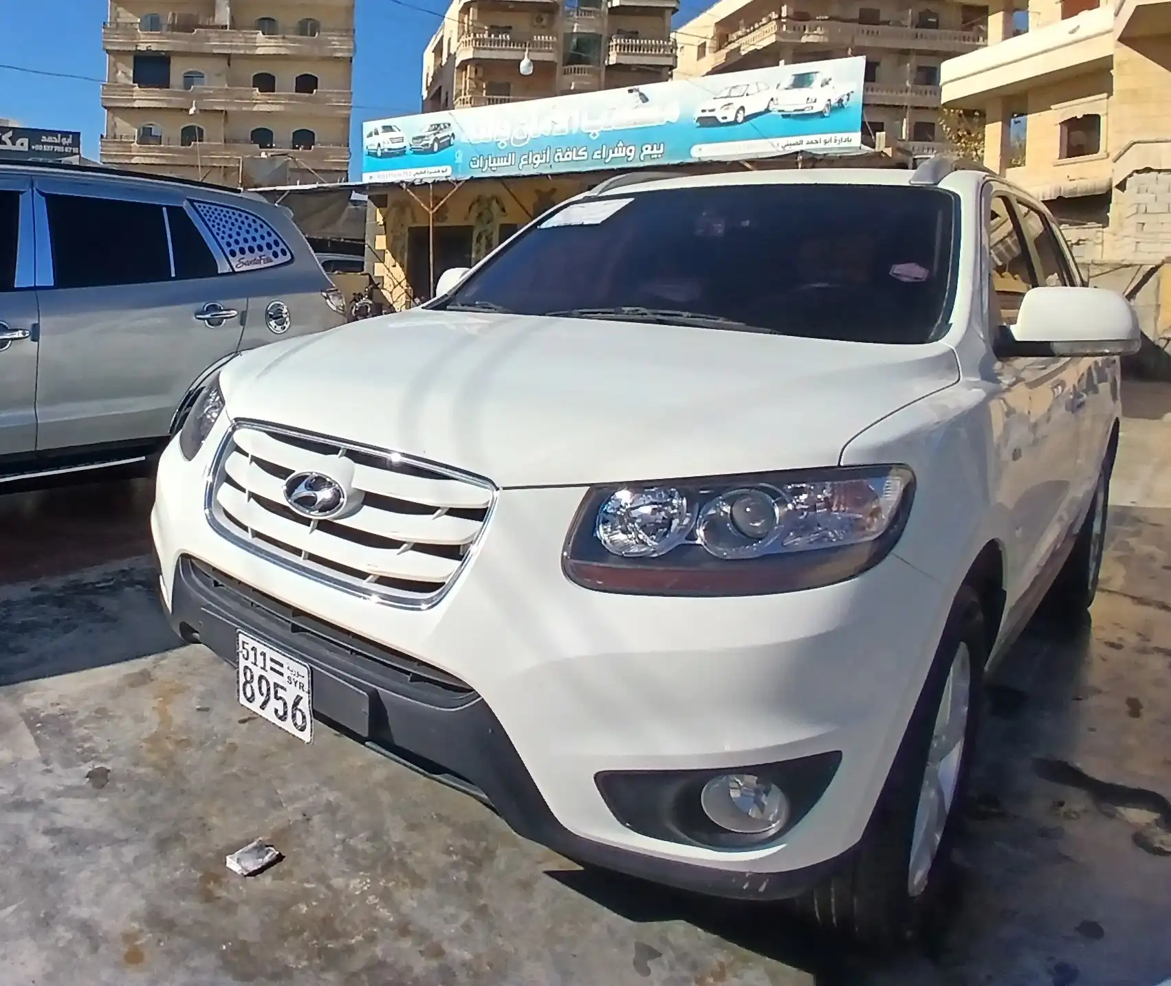 kilometrage car sale hyundai santa fe evgt suv used 2010 aleppo nu card image